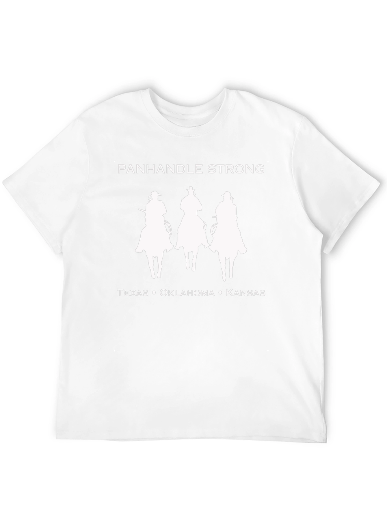 Panhandle Strong Graphic Tee - Texas Oklahoma Kansas