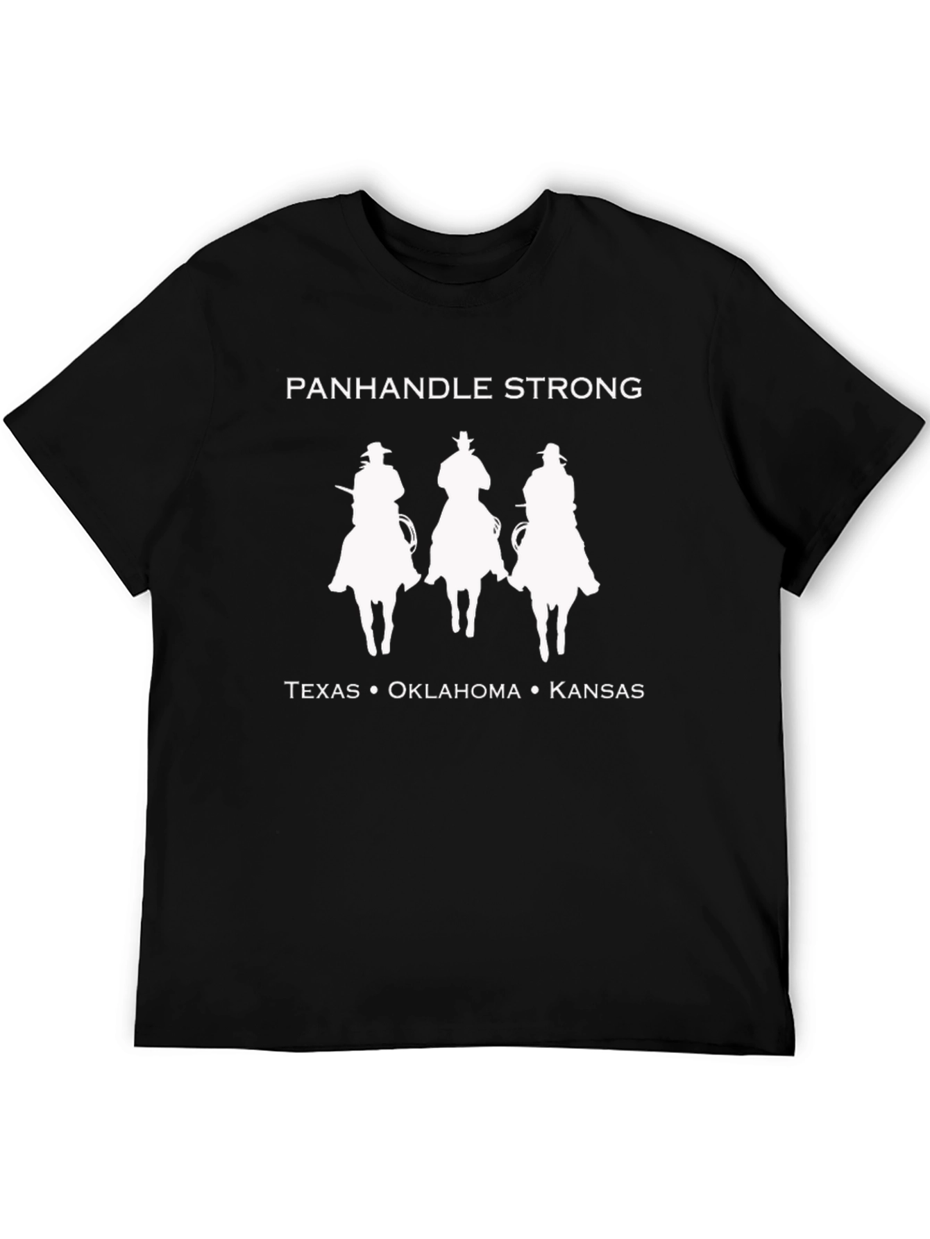 Panhandle Strong Graphic Tee - Texas Oklahoma Kansas