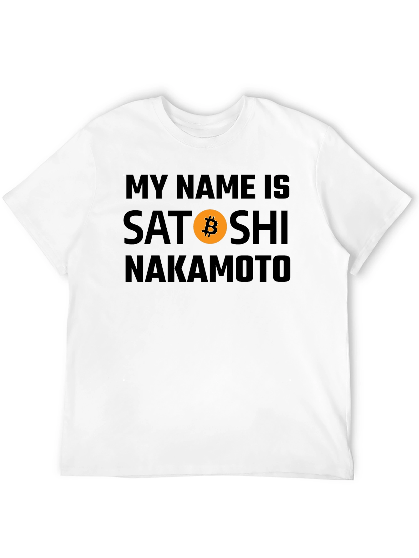 My Name Is Satoshi Nakamoto Bitcoin T-Shirt