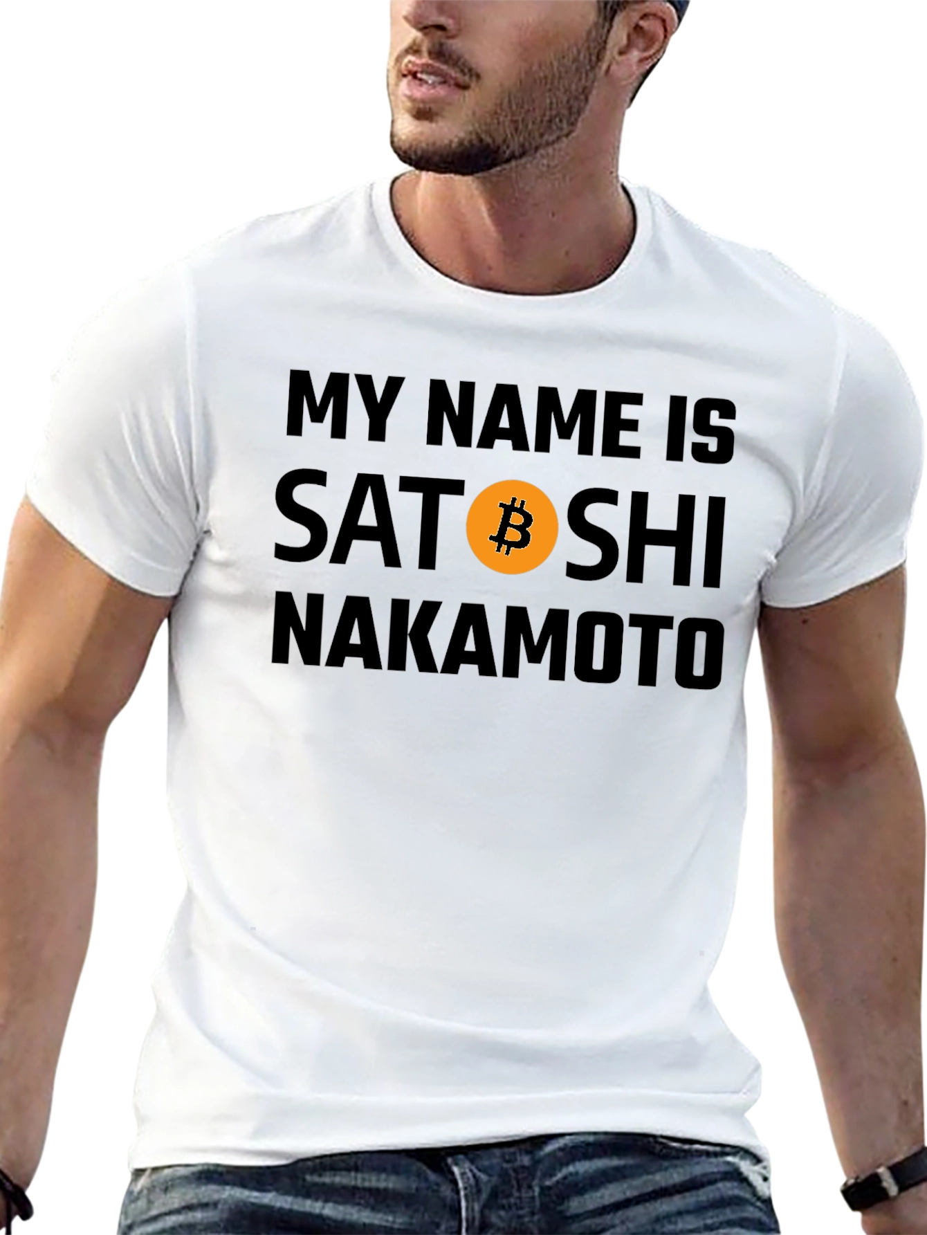 My Name Is Satoshi Nakamoto Bitcoin T-Shirt
