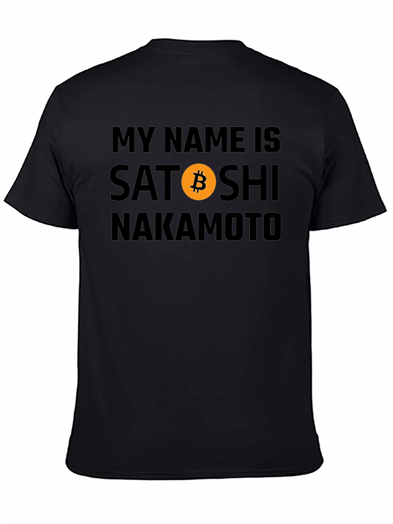 My Name Is Satoshi Nakamoto Bitcoin T-Shirt