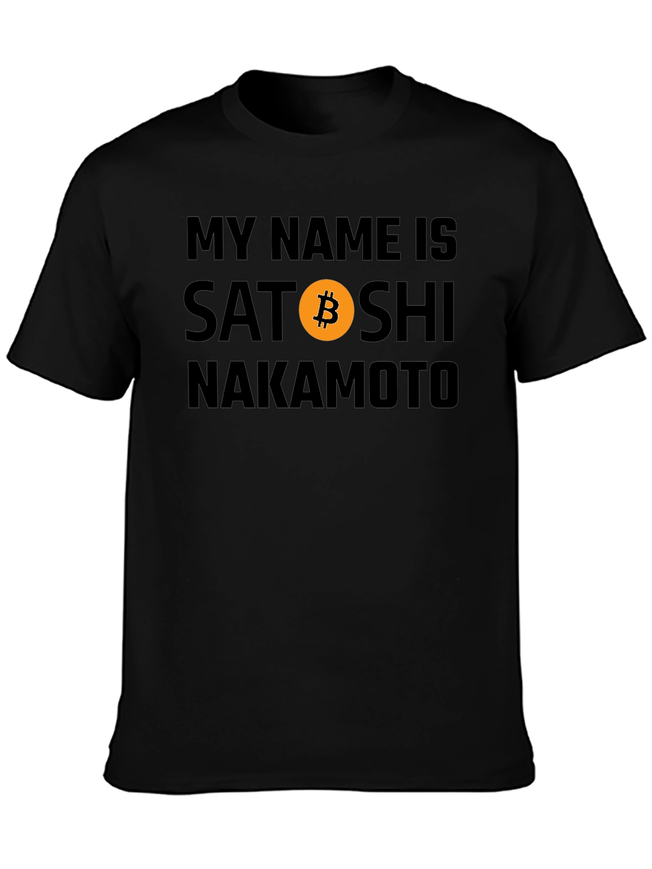 My Name Is Satoshi Nakamoto Bitcoin T-Shirt