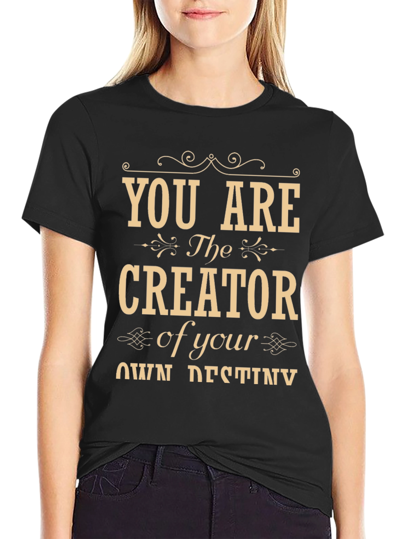 Inspirational Creator T-Shirt - Own Destiny Tee