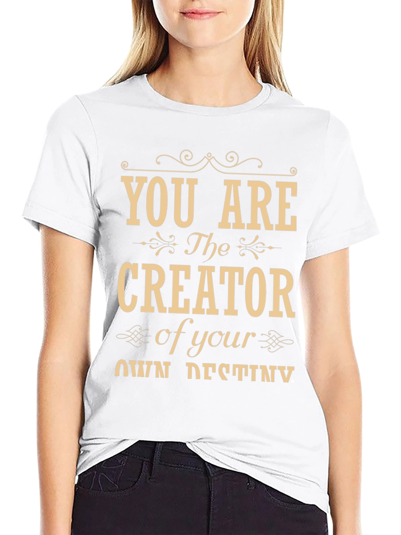 Inspirational Creator T-Shirt - Own Destiny Tee