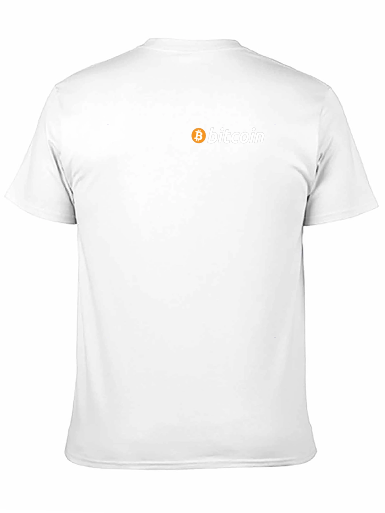 Bitcoin Logo Black T-Shirt - Crypto Currency Tee