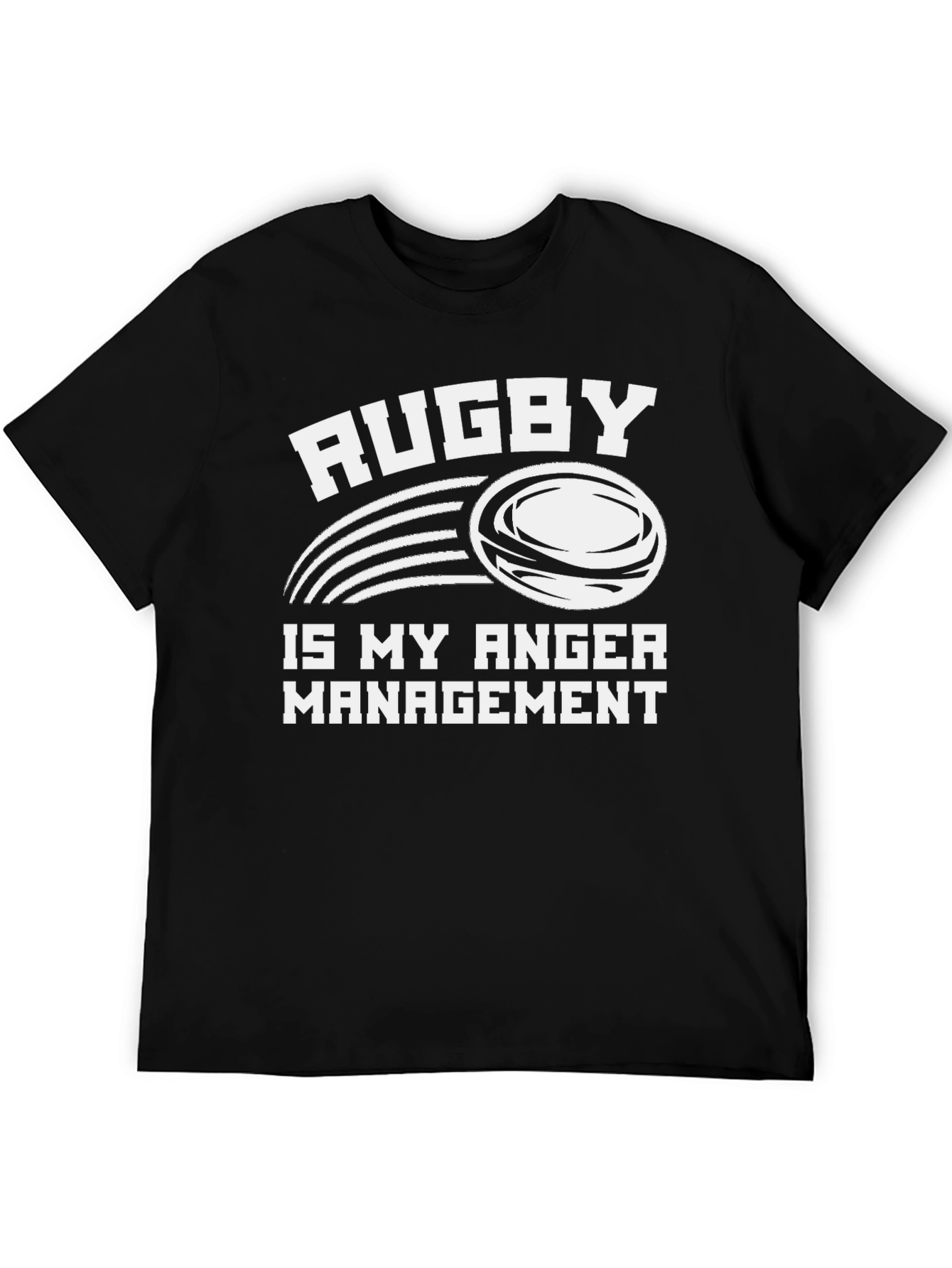 Rugby Anger Management Graphic Tee