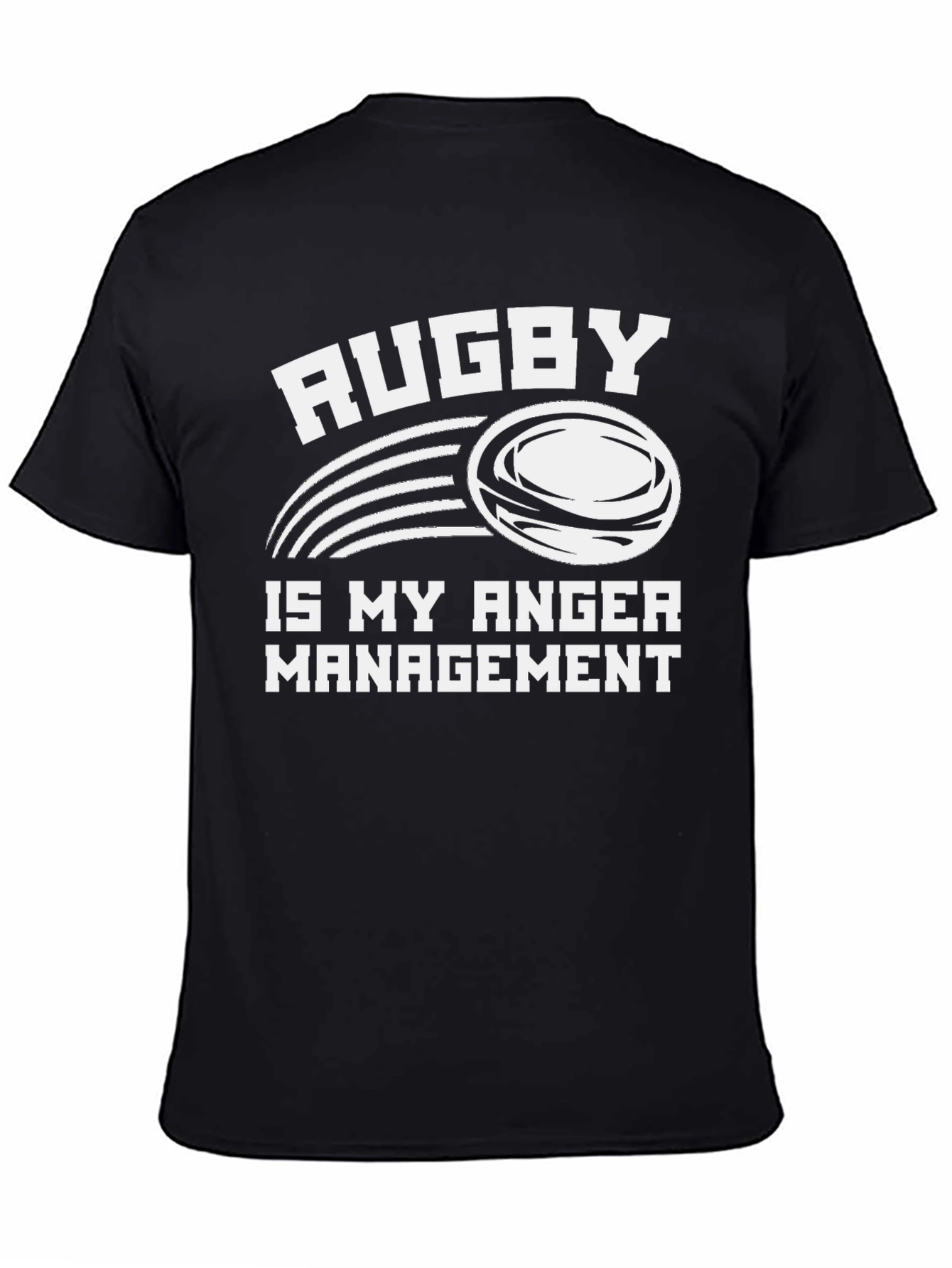 Rugby Anger Management Graphic Tee