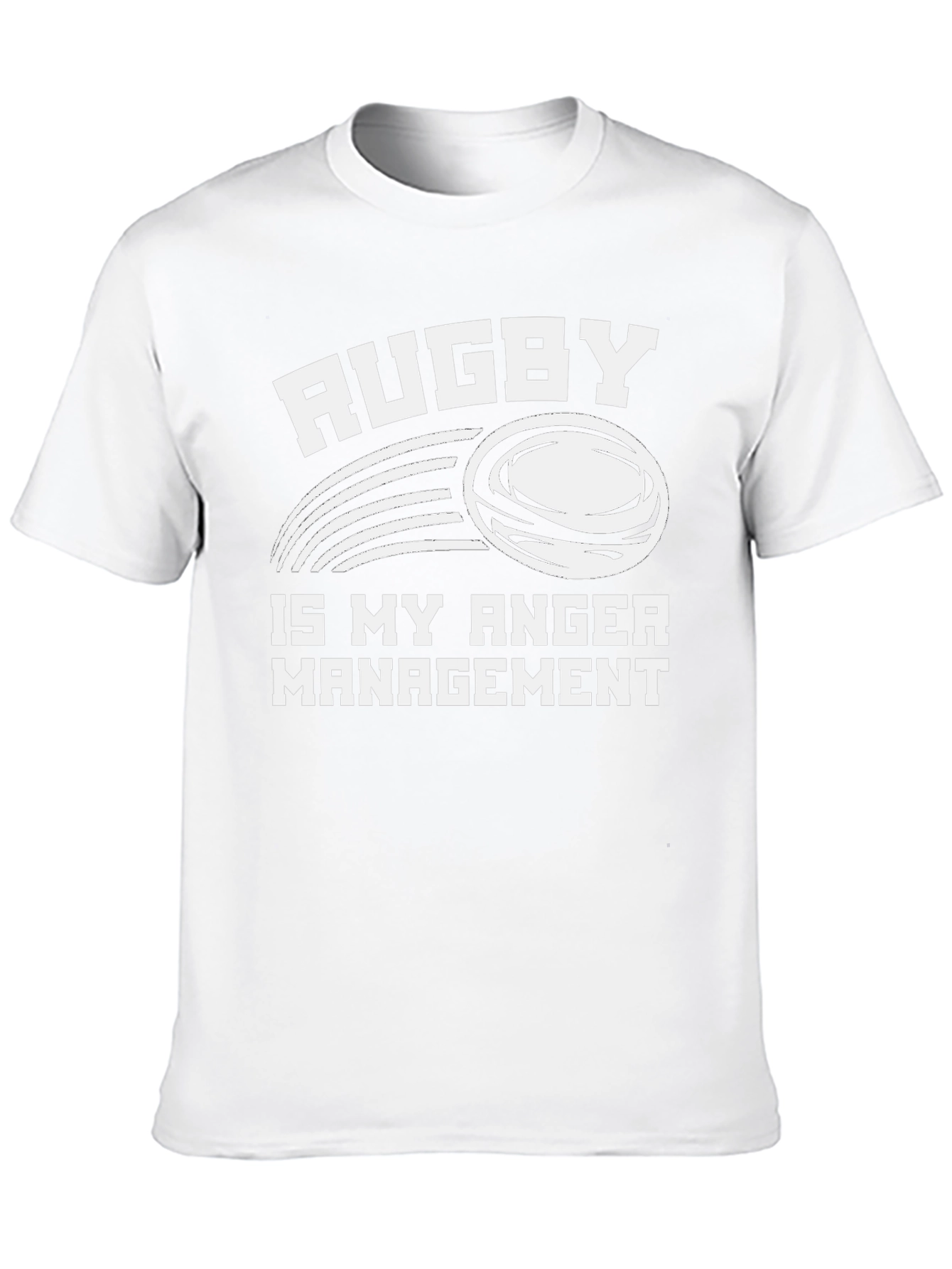 Rugby Anger Management Graphic Tee
