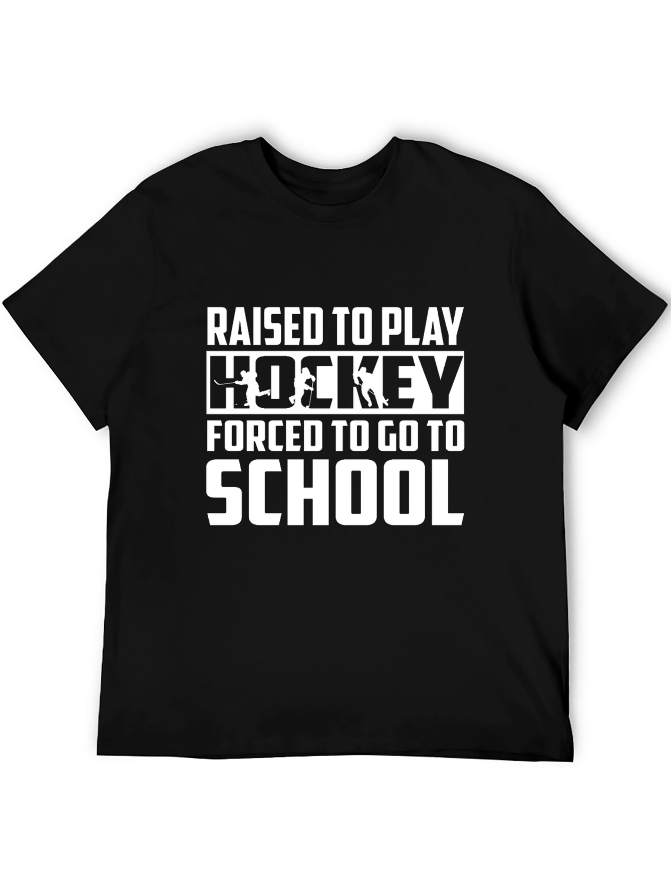 Raised to Play Hockey T-Shirt