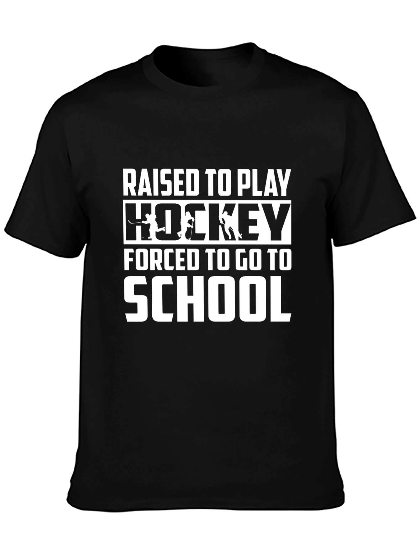 Raised to Play Hockey T-Shirt