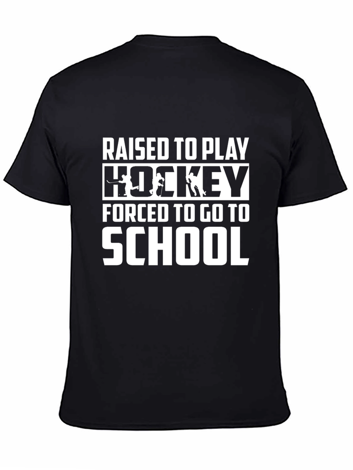 Raised to Play Hockey T-Shirt