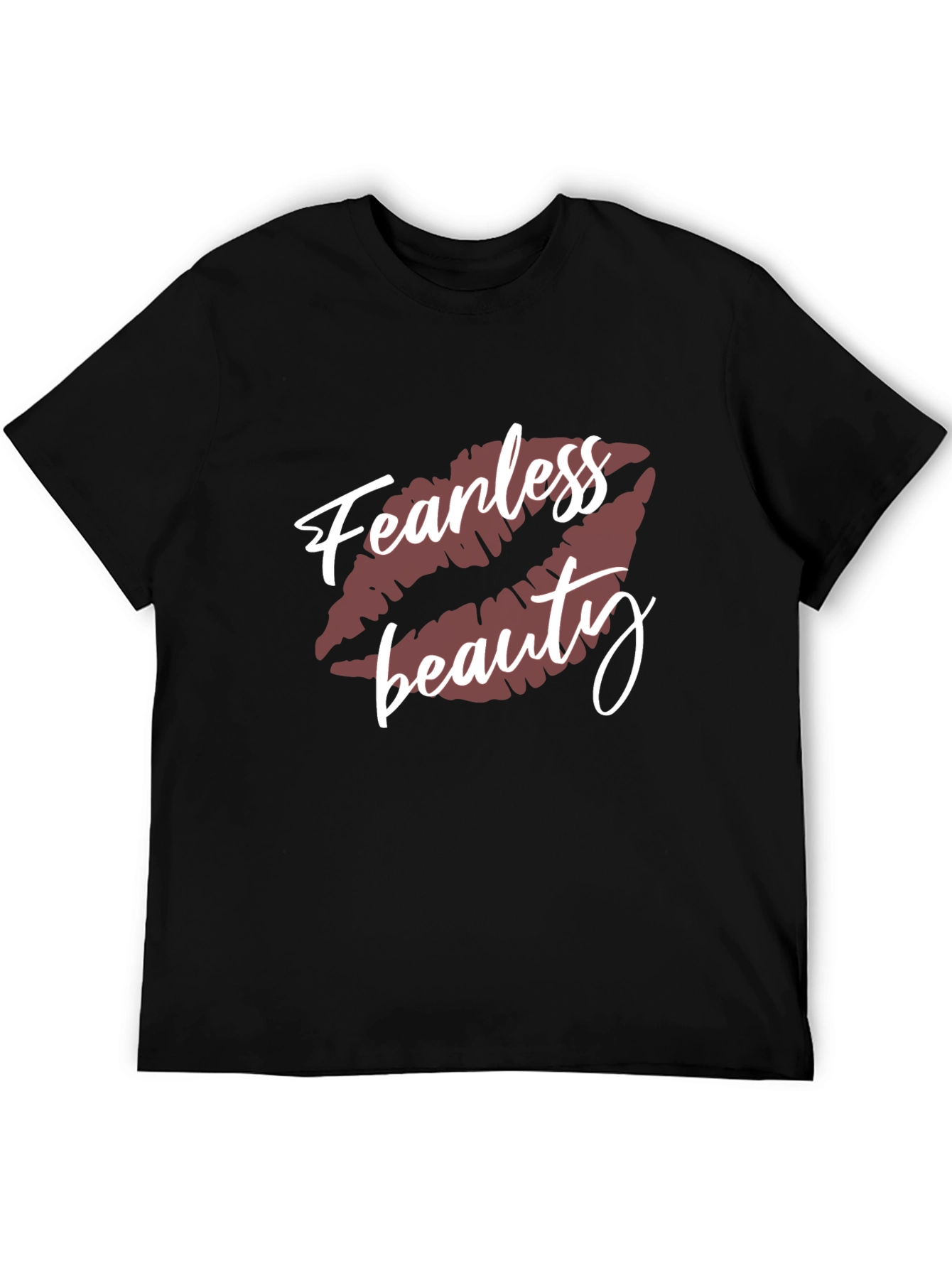 Fearless Beauty Graphic Tee - Stylish Unisex Cotton T-Shirt