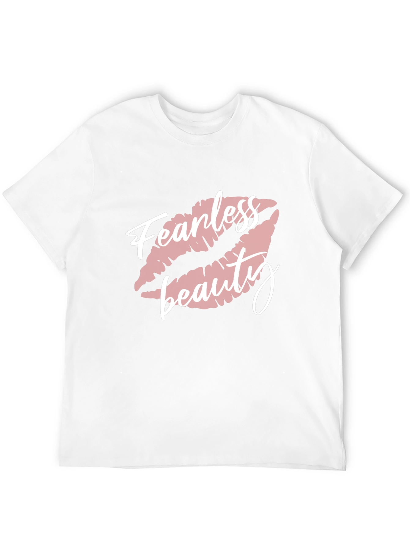 Fearless Beauty Graphic Tee - Stylish Unisex Cotton T-Shirt