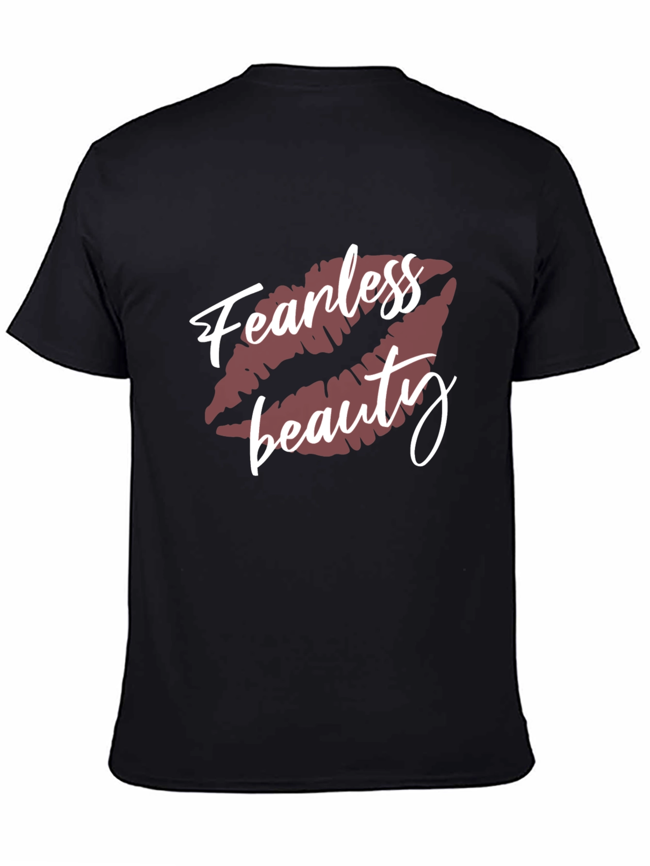 Fearless Beauty Graphic Tee - Stylish Unisex Cotton T-Shirt