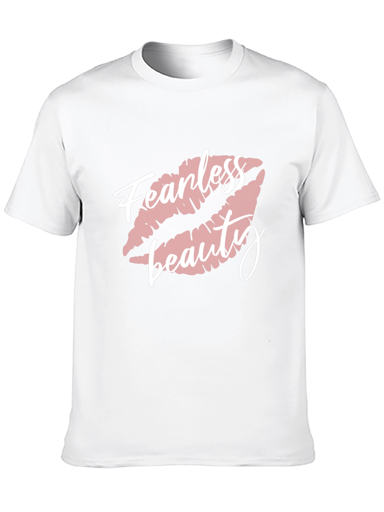 Fearless Beauty Graphic Tee - Stylish Unisex Cotton T-Shirt