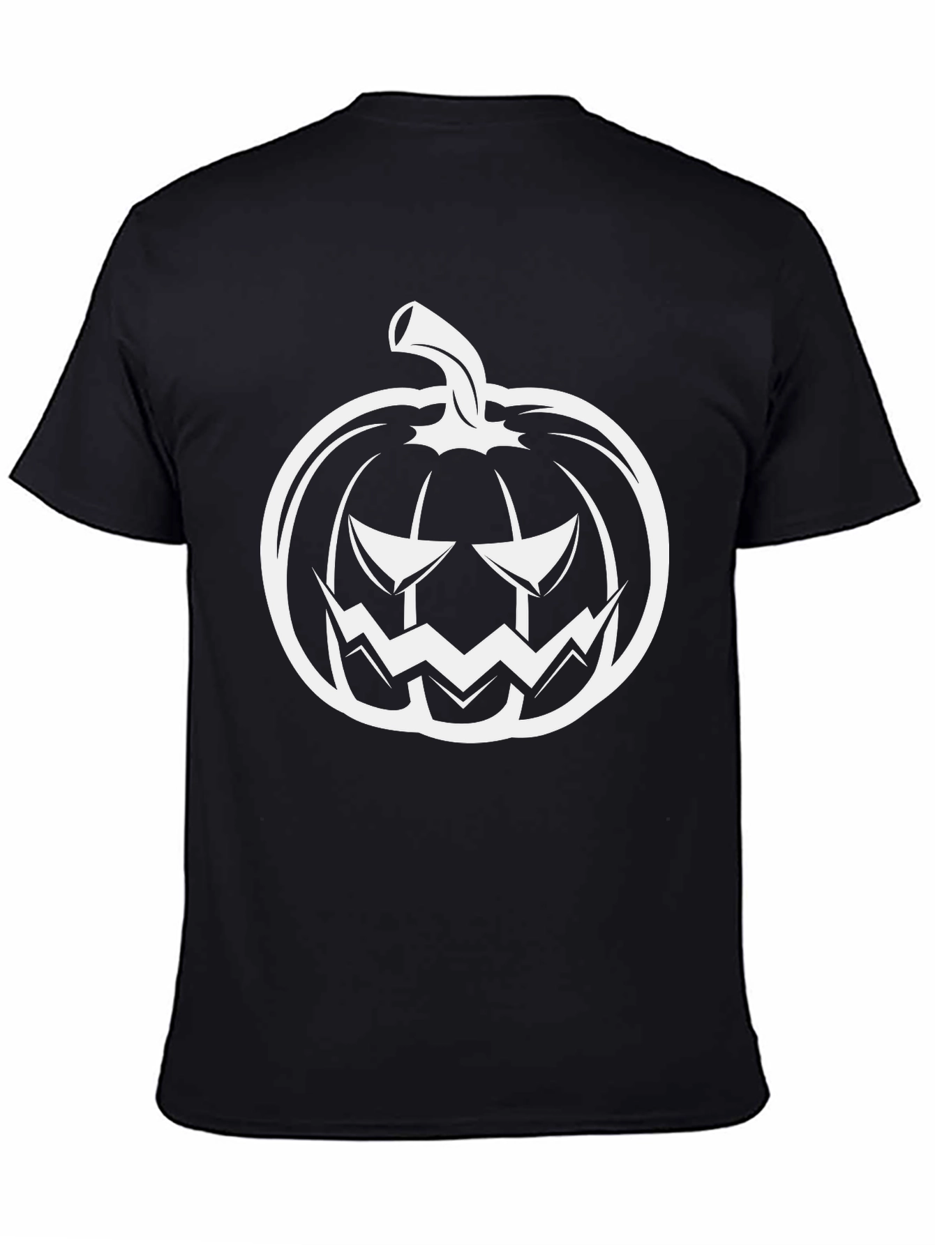 Spooky Pumpkin Graphic Tee - Halloween Shirt