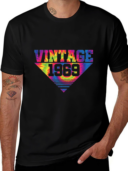 Vintage 1969 Tie Dye Graphic Tee