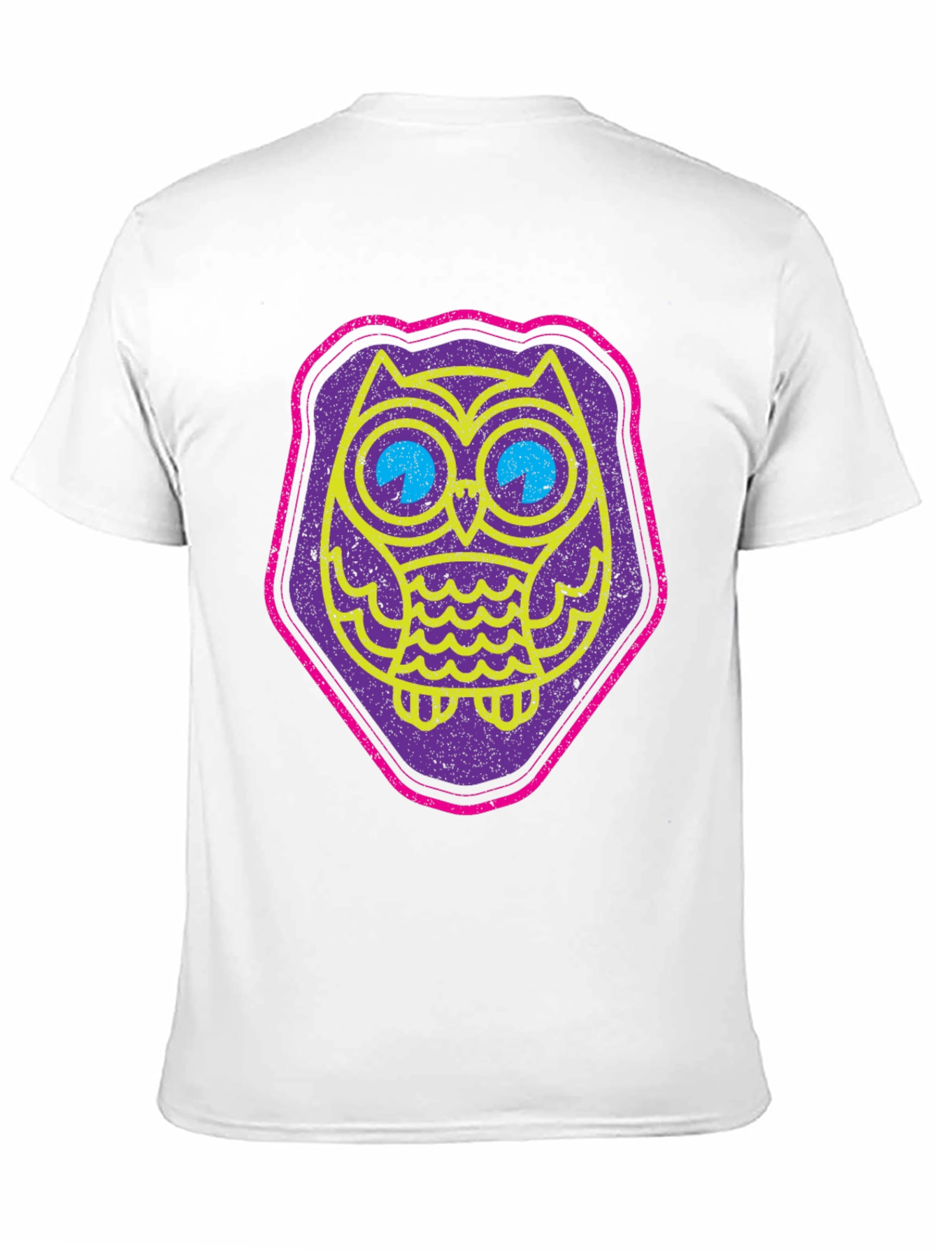 Retro Owl Graphic Tee - Cool Novelty T-Shirt