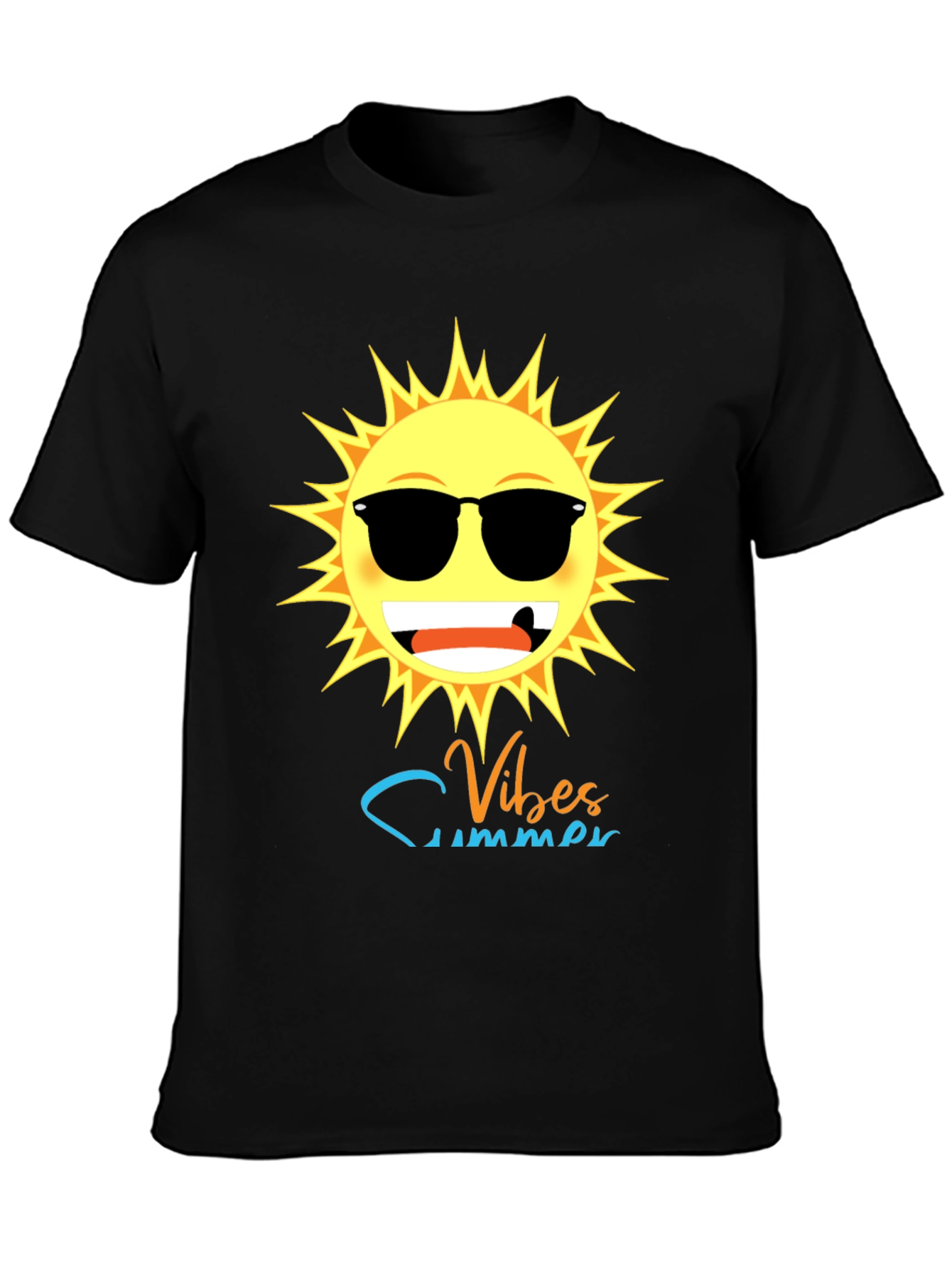 Summer Vibes T-Shirt - Sun Graphic Tee