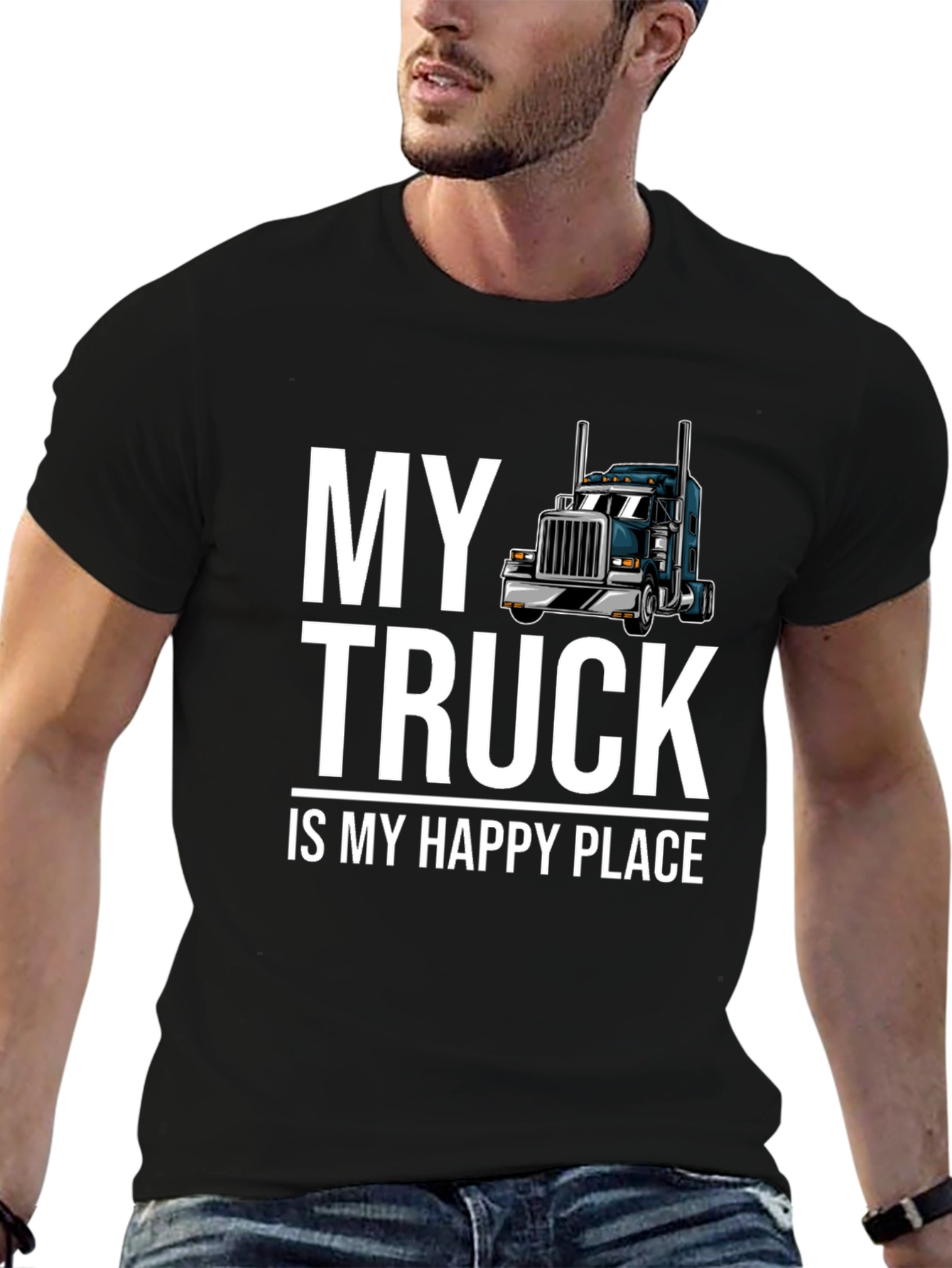 My Truck Is My Happy Place T-Shirt