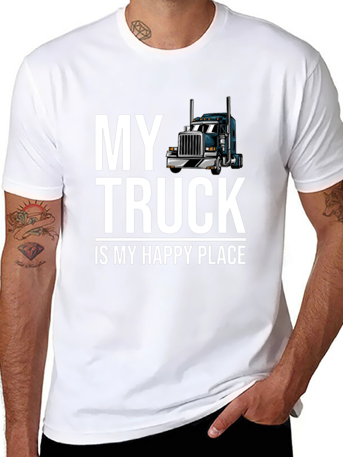My Truck Is My Happy Place T-Shirt