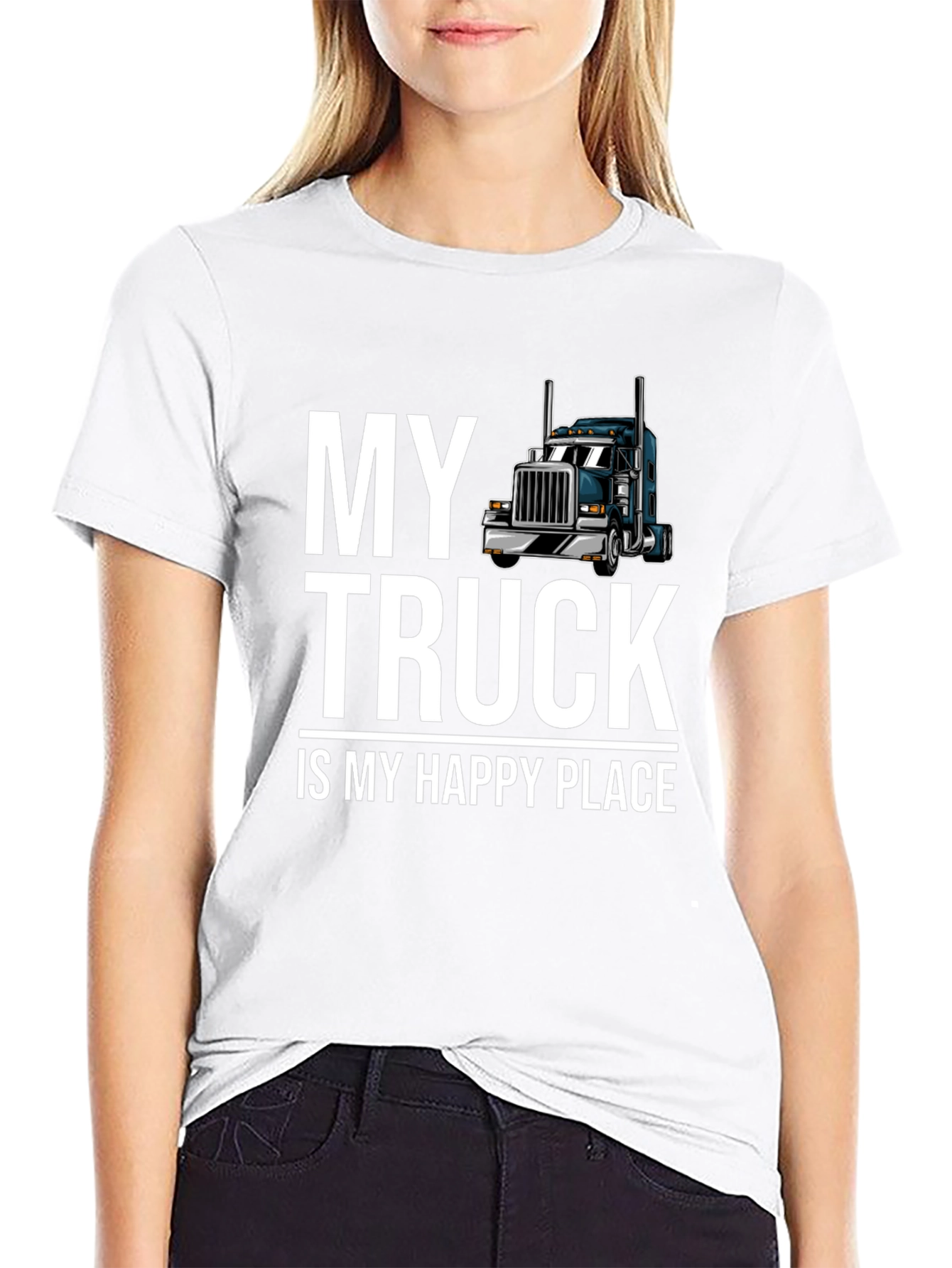 My Truck Is My Happy Place T-Shirt