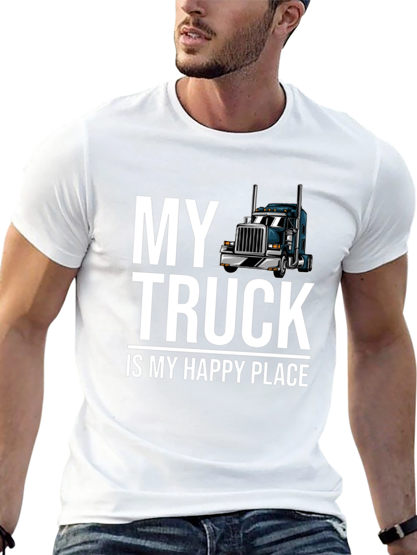 My Truck Is My Happy Place T-Shirt