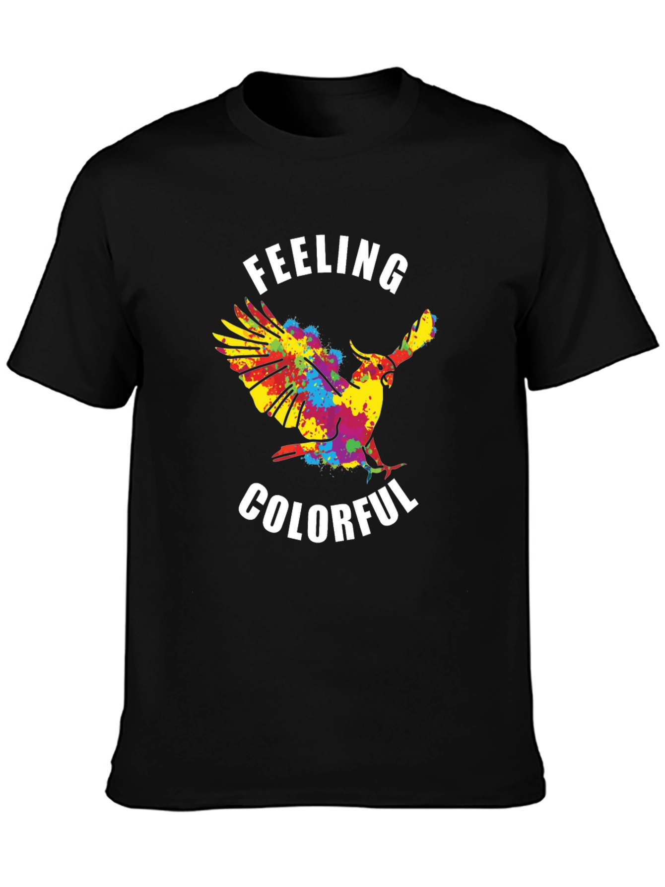 Feeling Colorful Parrot T-Shirt