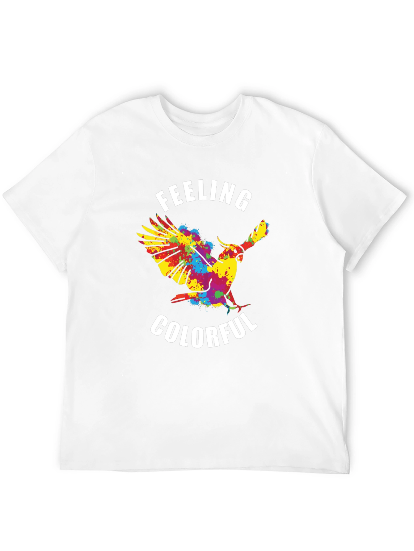 Feeling Colorful Parrot T-Shirt