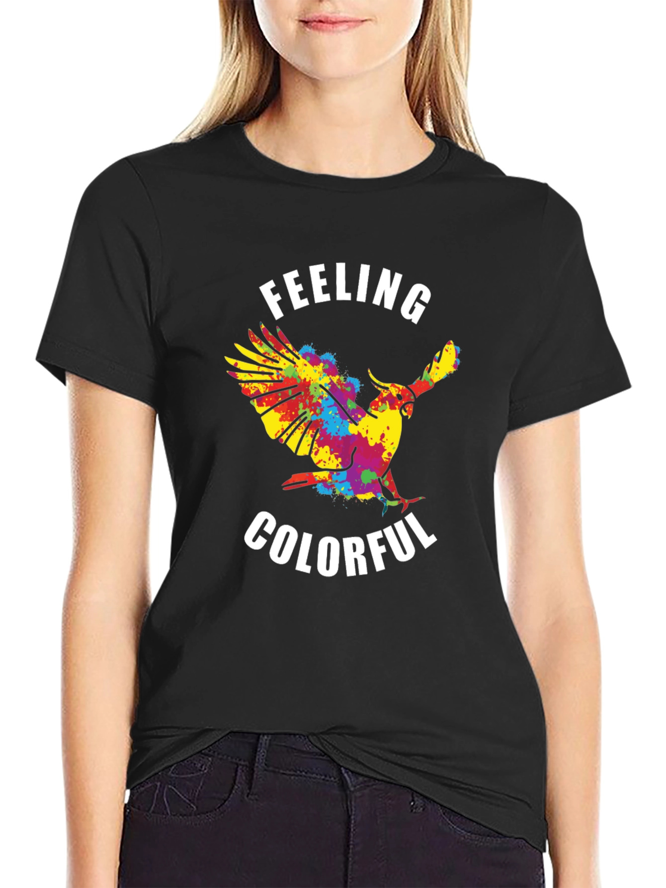Feeling Colorful Parrot T-Shirt