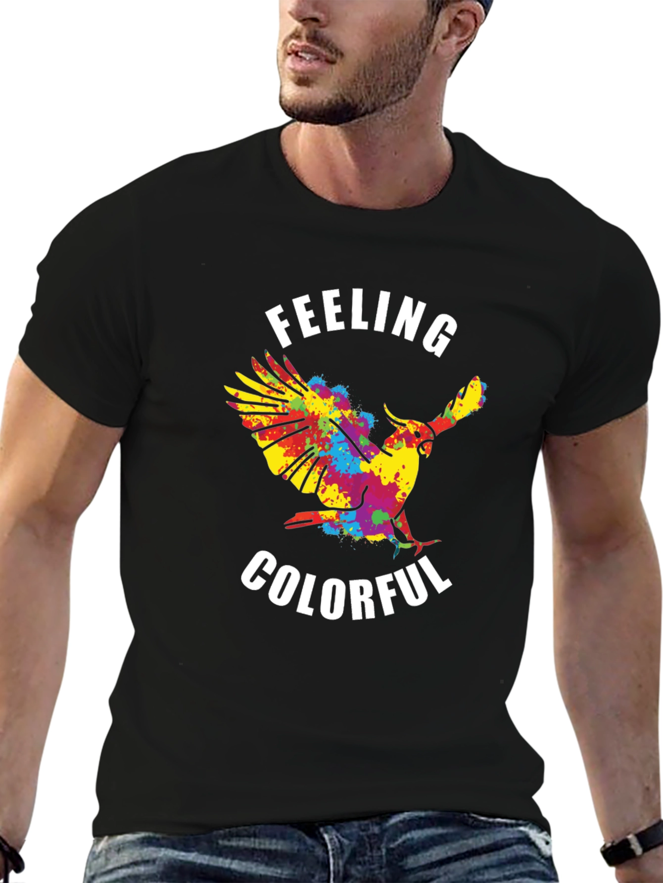 Feeling Colorful Parrot T-Shirt