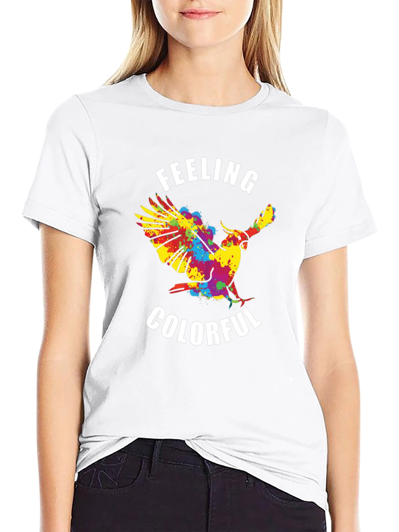 Feeling Colorful Parrot T-Shirt