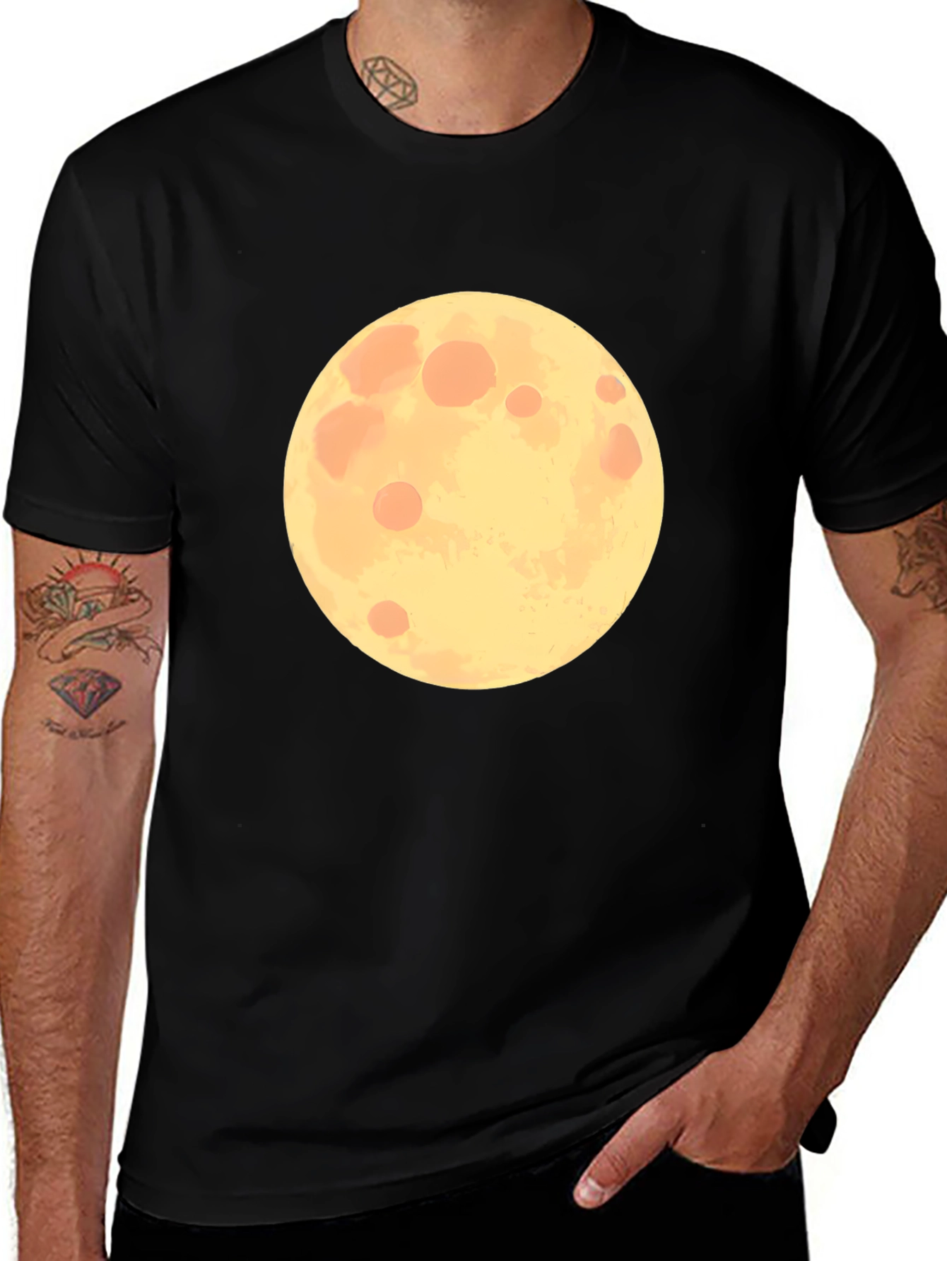 Moon Graphic T-Shirt - Stylish and Comfortable!