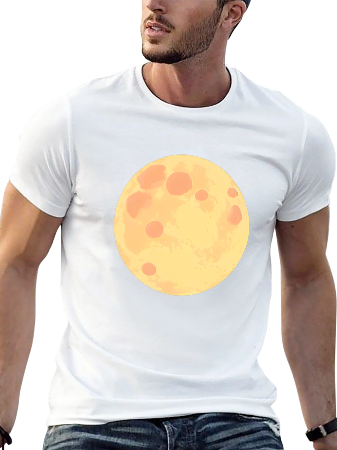 Moon Graphic T-Shirt - Stylish and Comfortable!