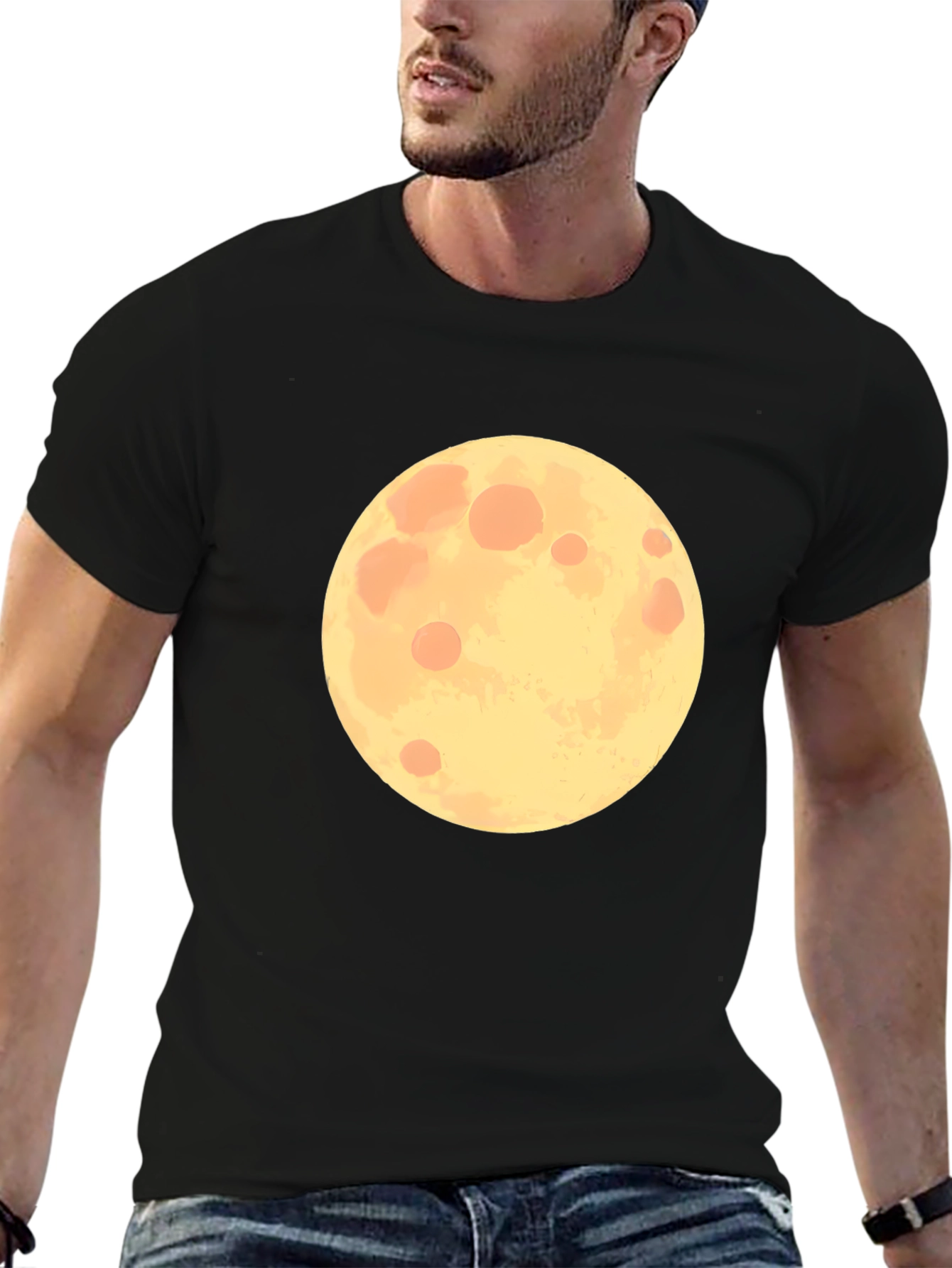 Moon Graphic T-Shirt - Stylish and Comfortable!