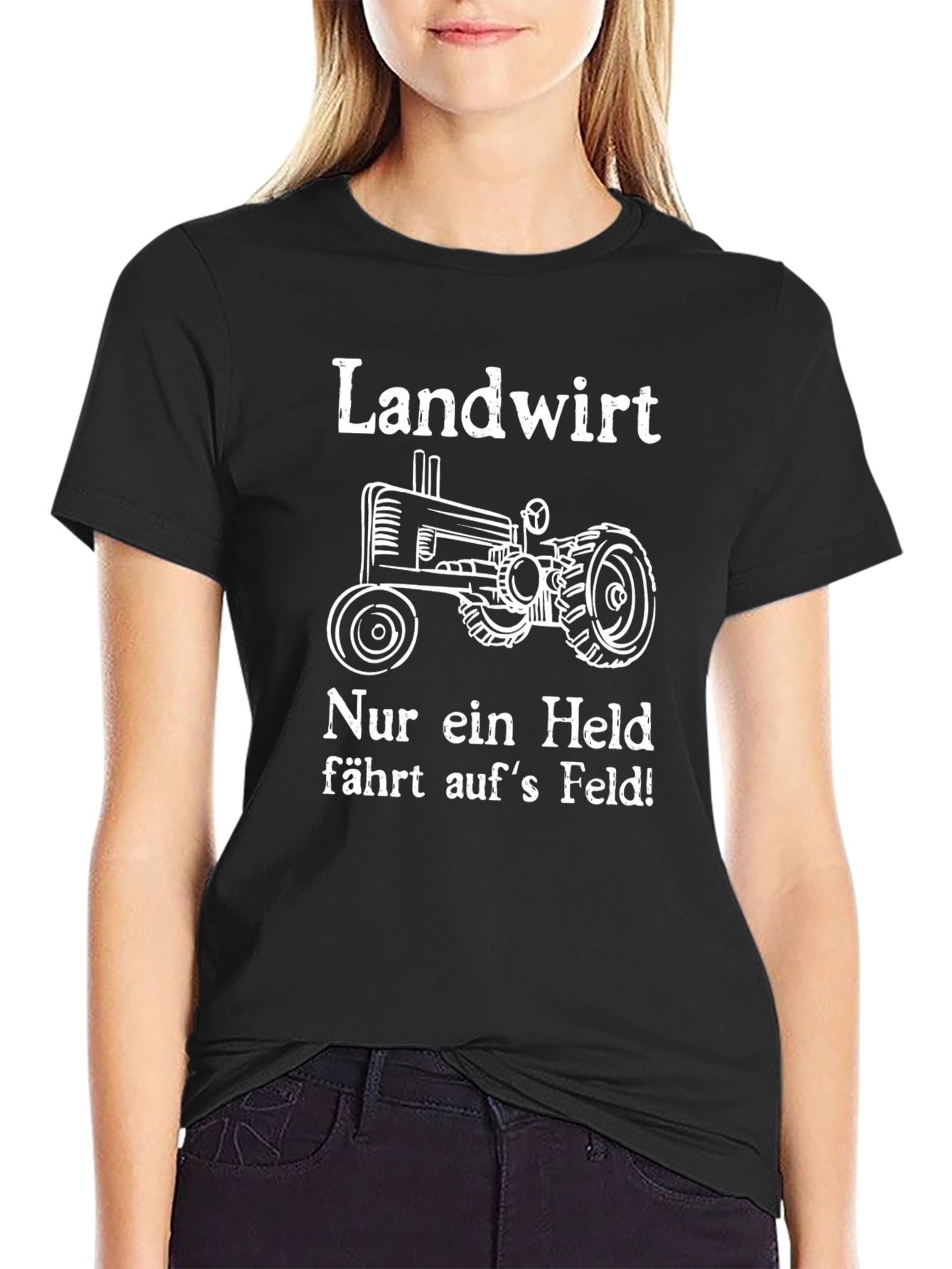 Landwirt Tractor Graphic Tee - Farmer Hero T-Shirt