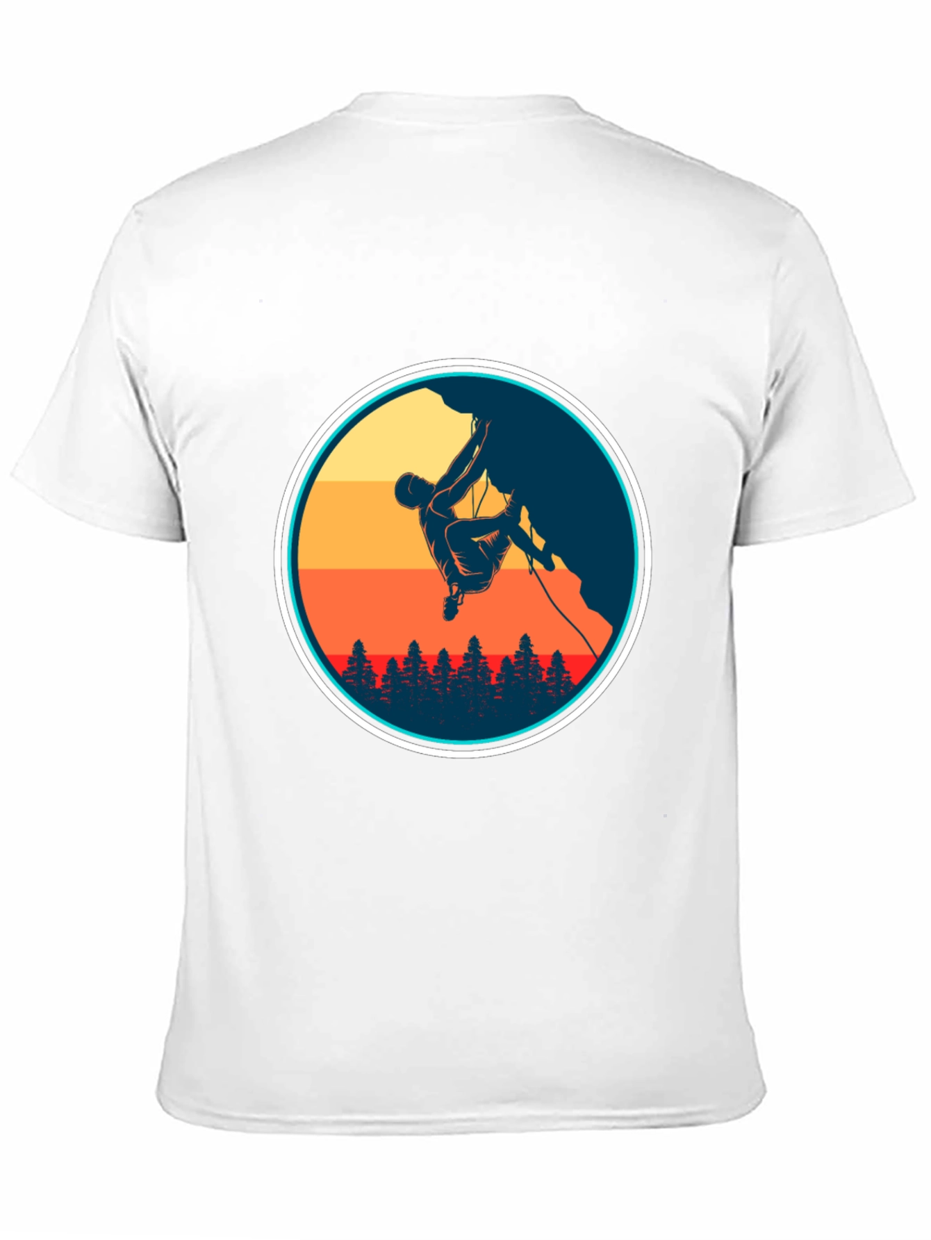 Climbing Silhouette Graphic Tee - Adventure Ready!