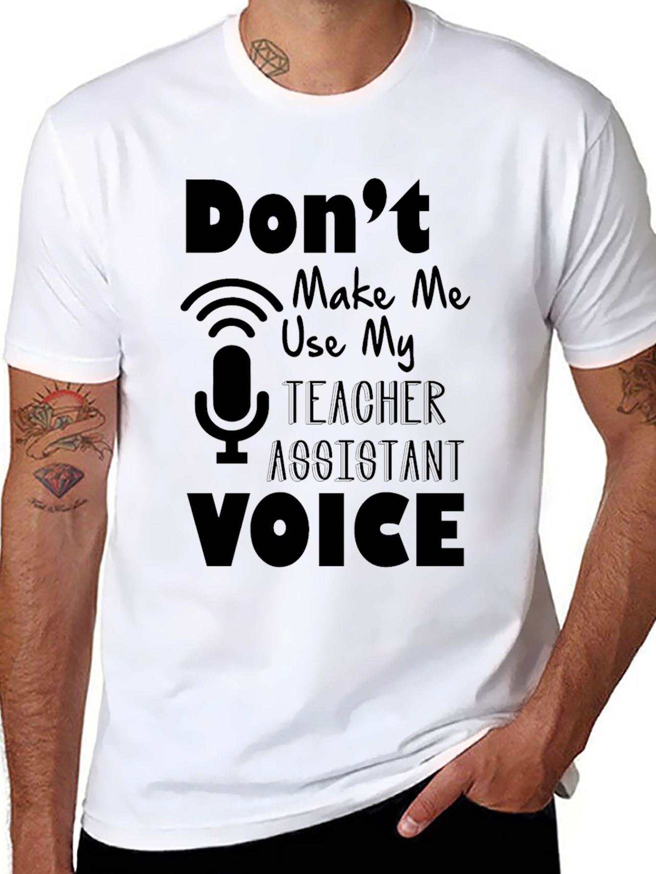 Teacher Assistant Voice T-Shirt