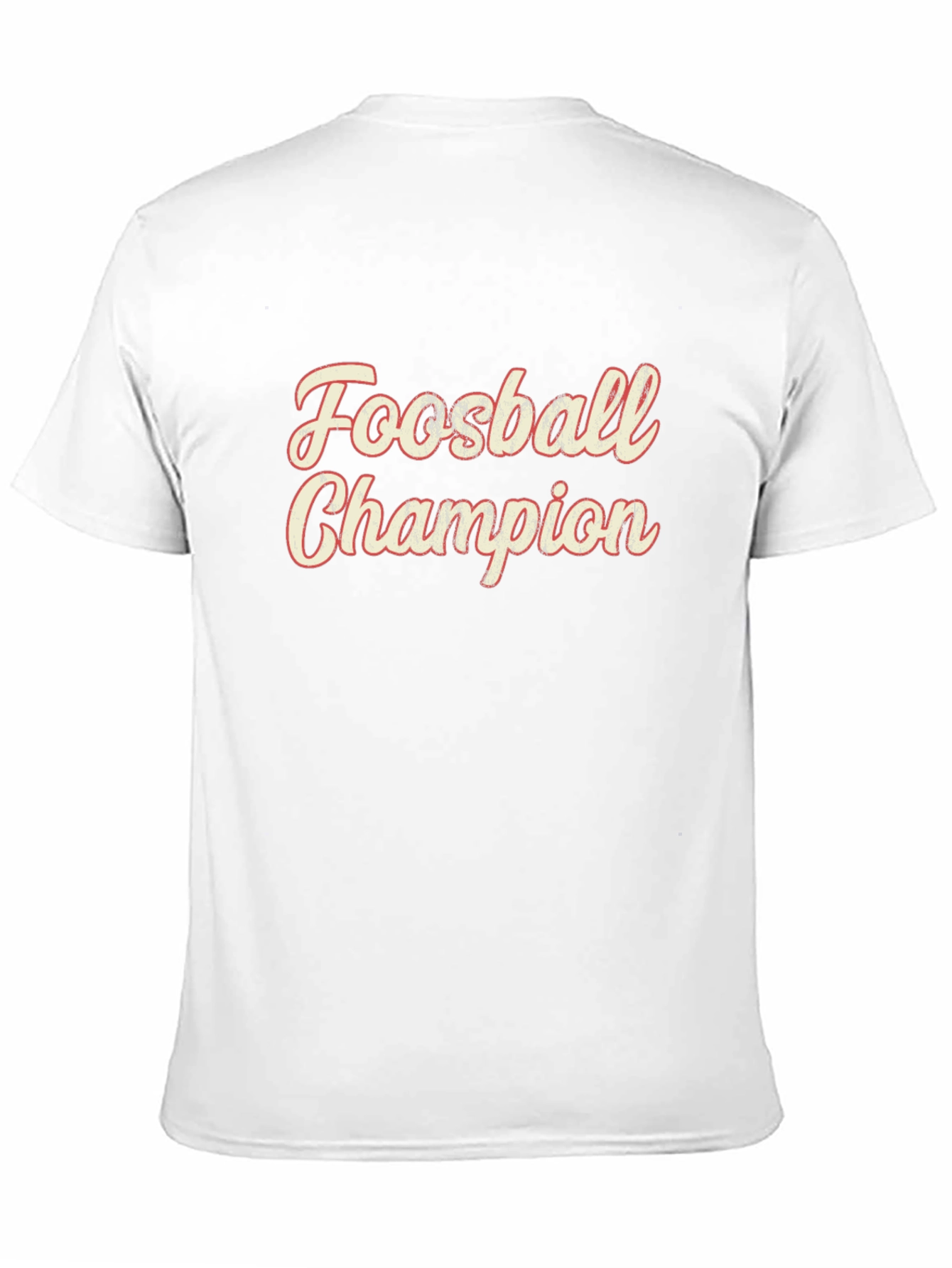 Foosball Champion T-Shirt - Black