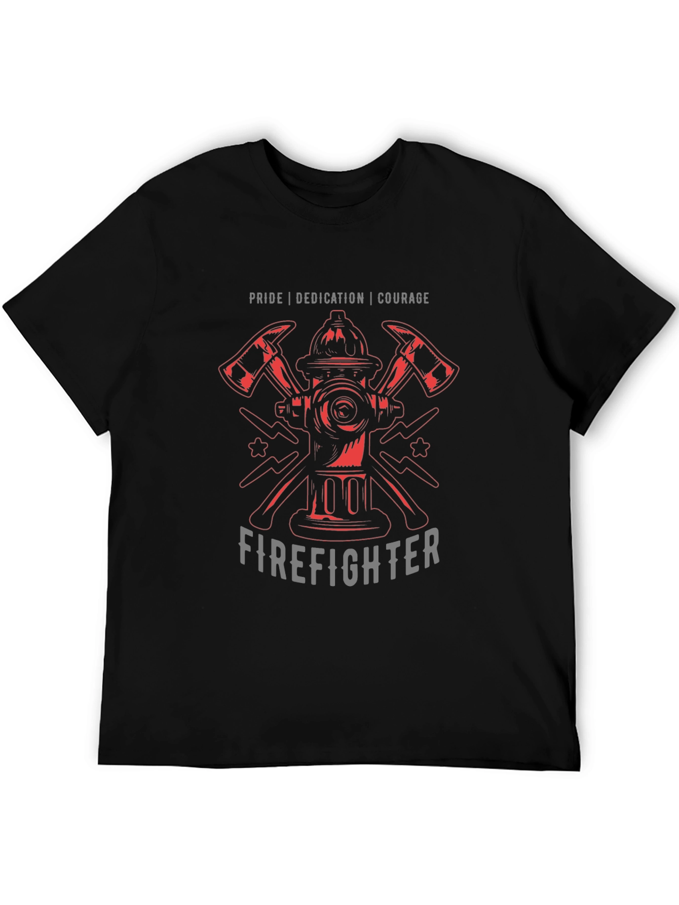 Firefighter Pride Tee - Courage Dedication