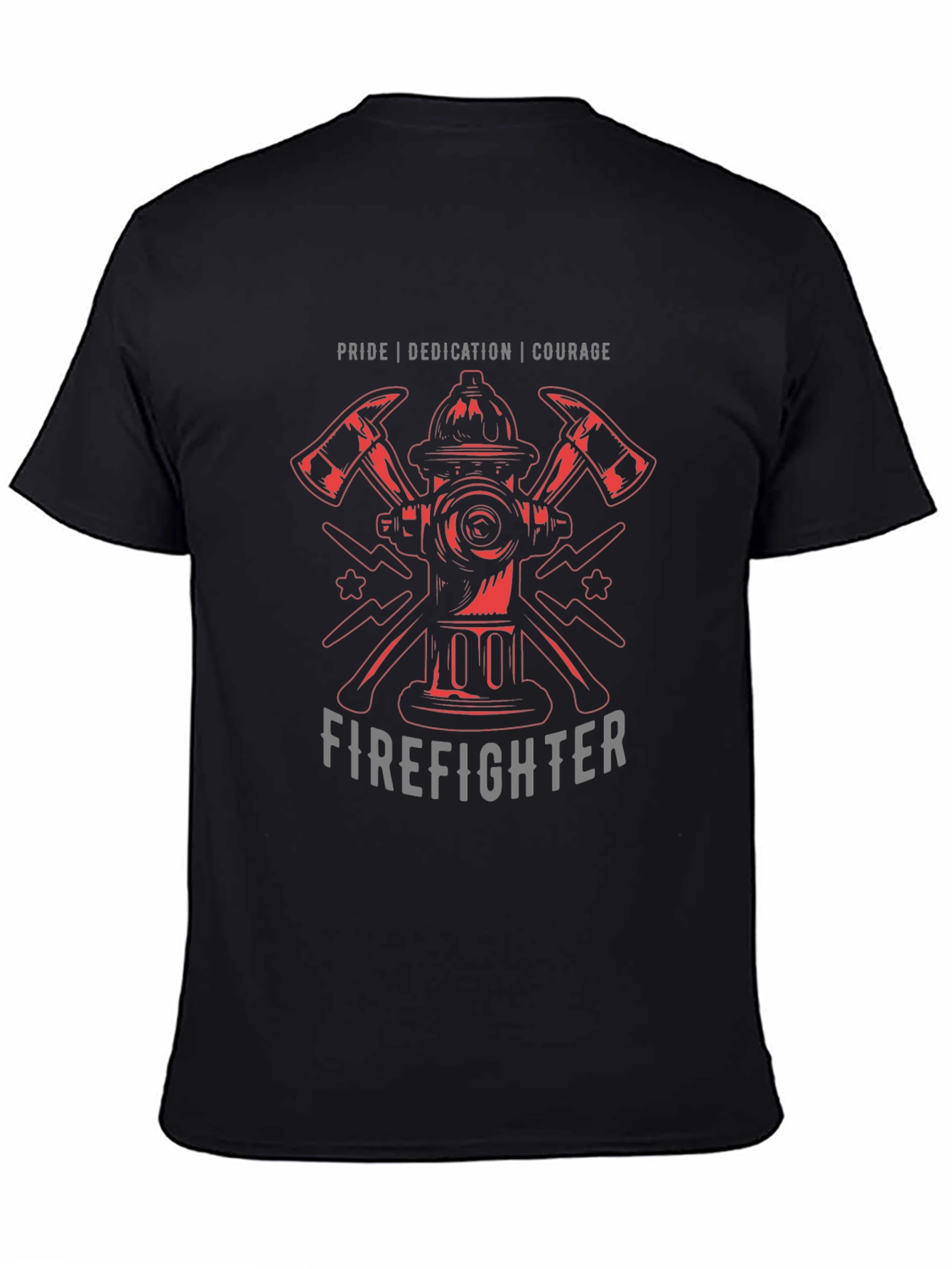 Firefighter Pride Tee - Courage Dedication