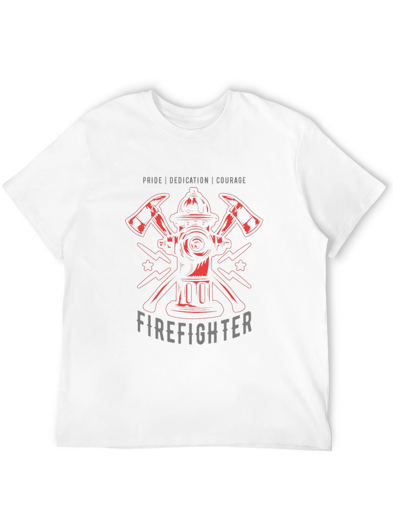 Firefighter Pride Tee - Courage Dedication