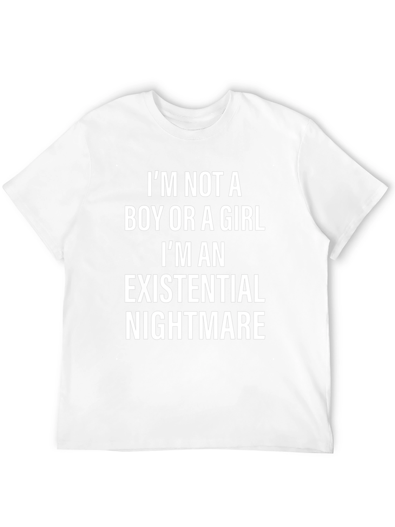 Existential Nightmare T-Shirt - Unisex Black Tee