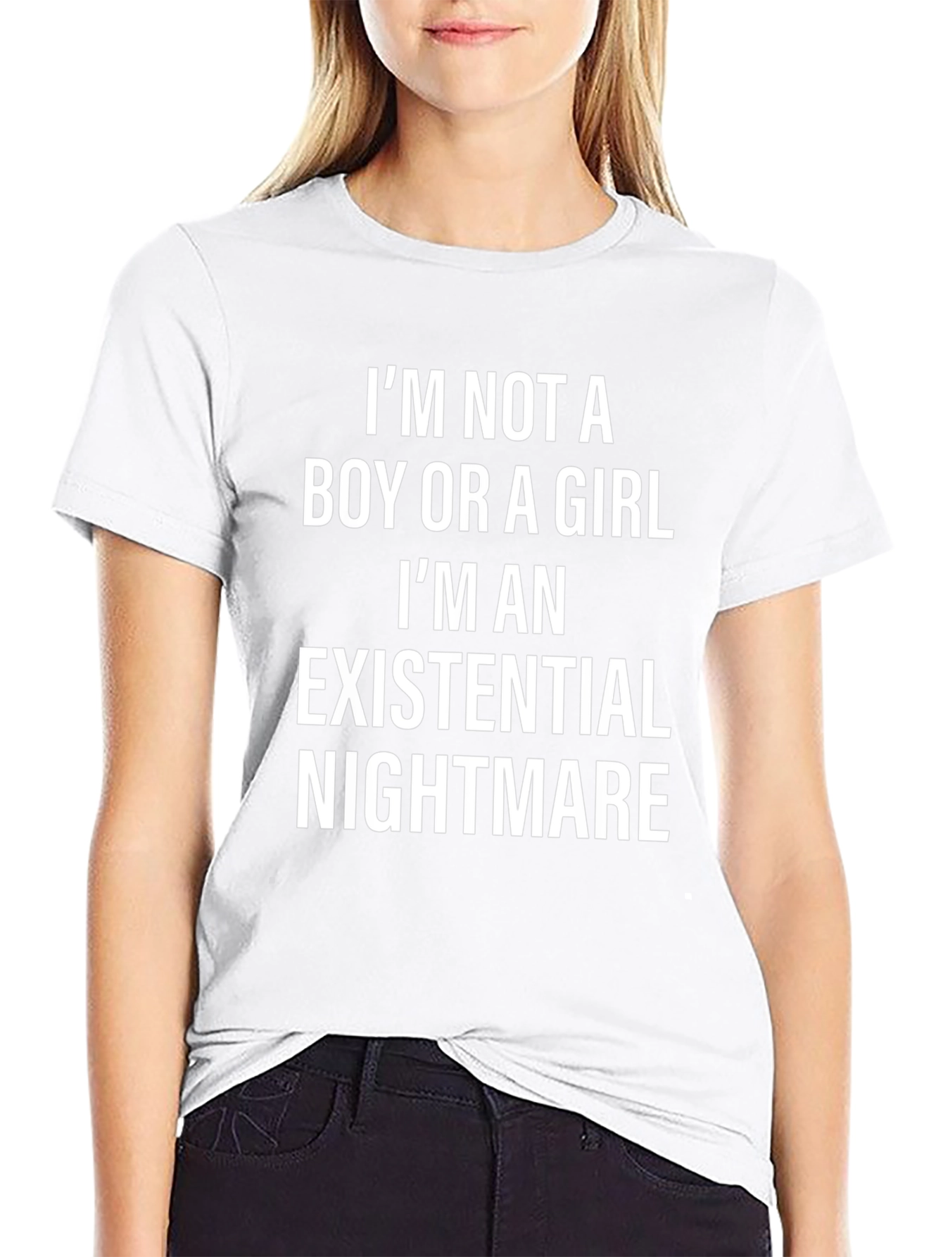 Existential Nightmare T-Shirt - Unisex Black Tee