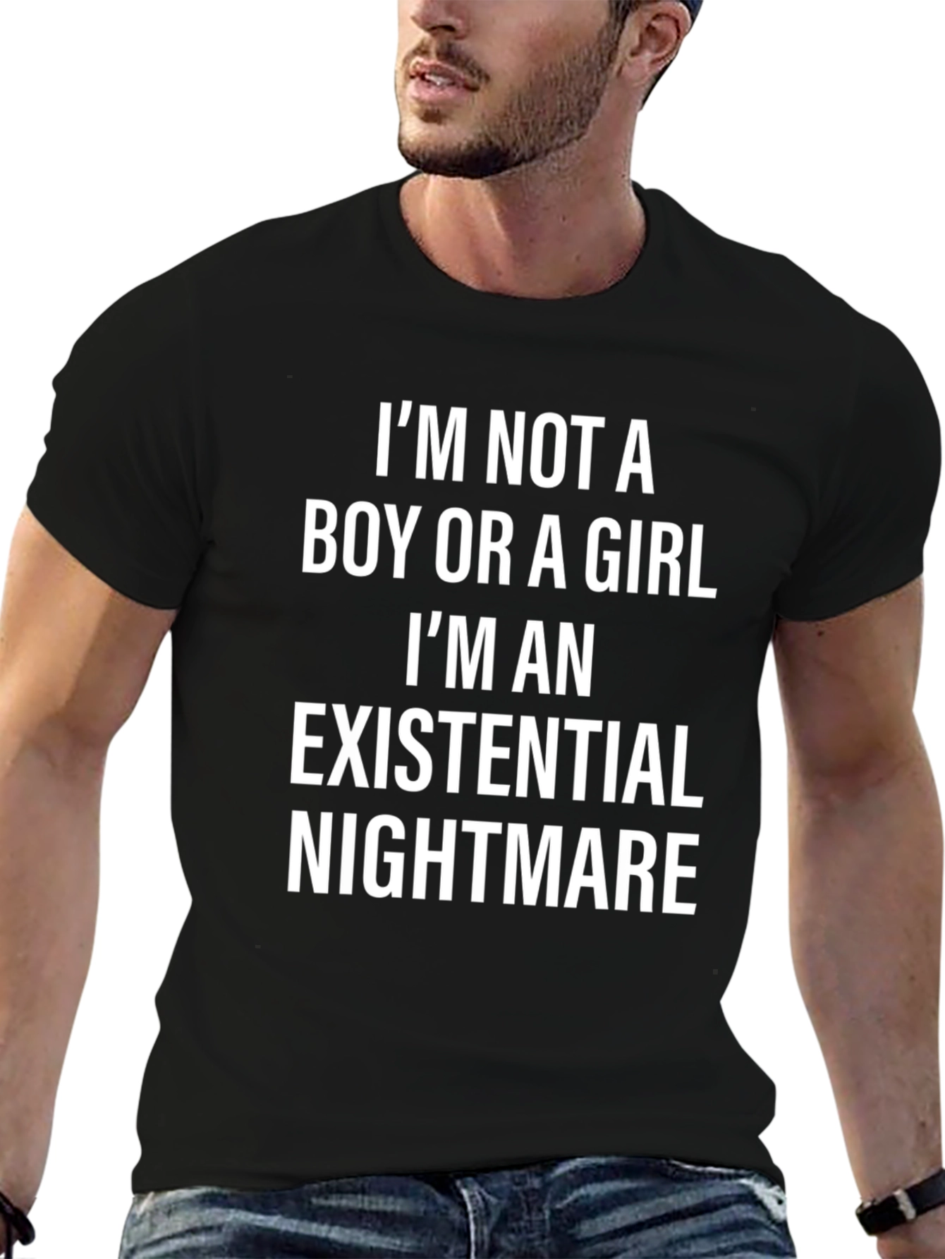 Existential Nightmare T-Shirt - Unisex Black Tee