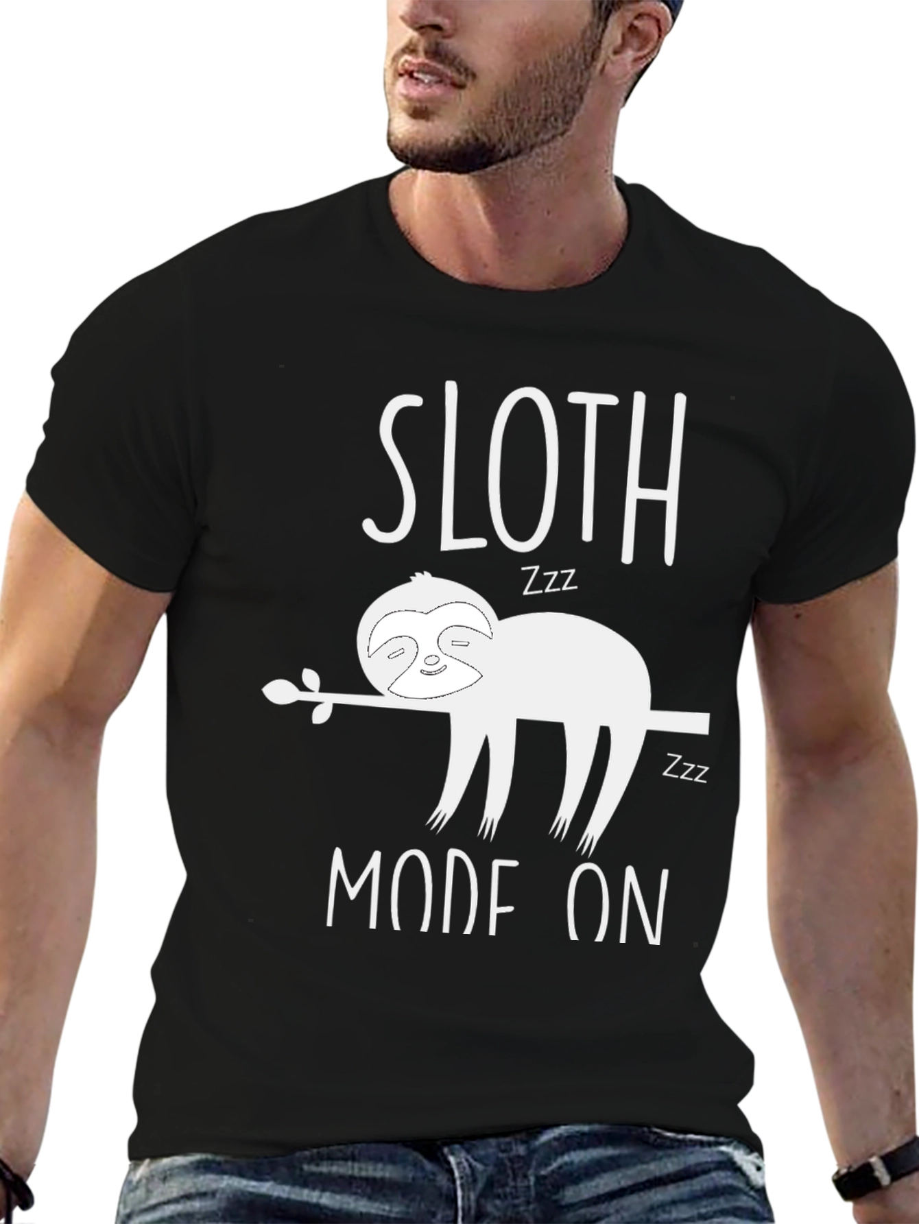 Sloth Mode On Graphic T-Shirt