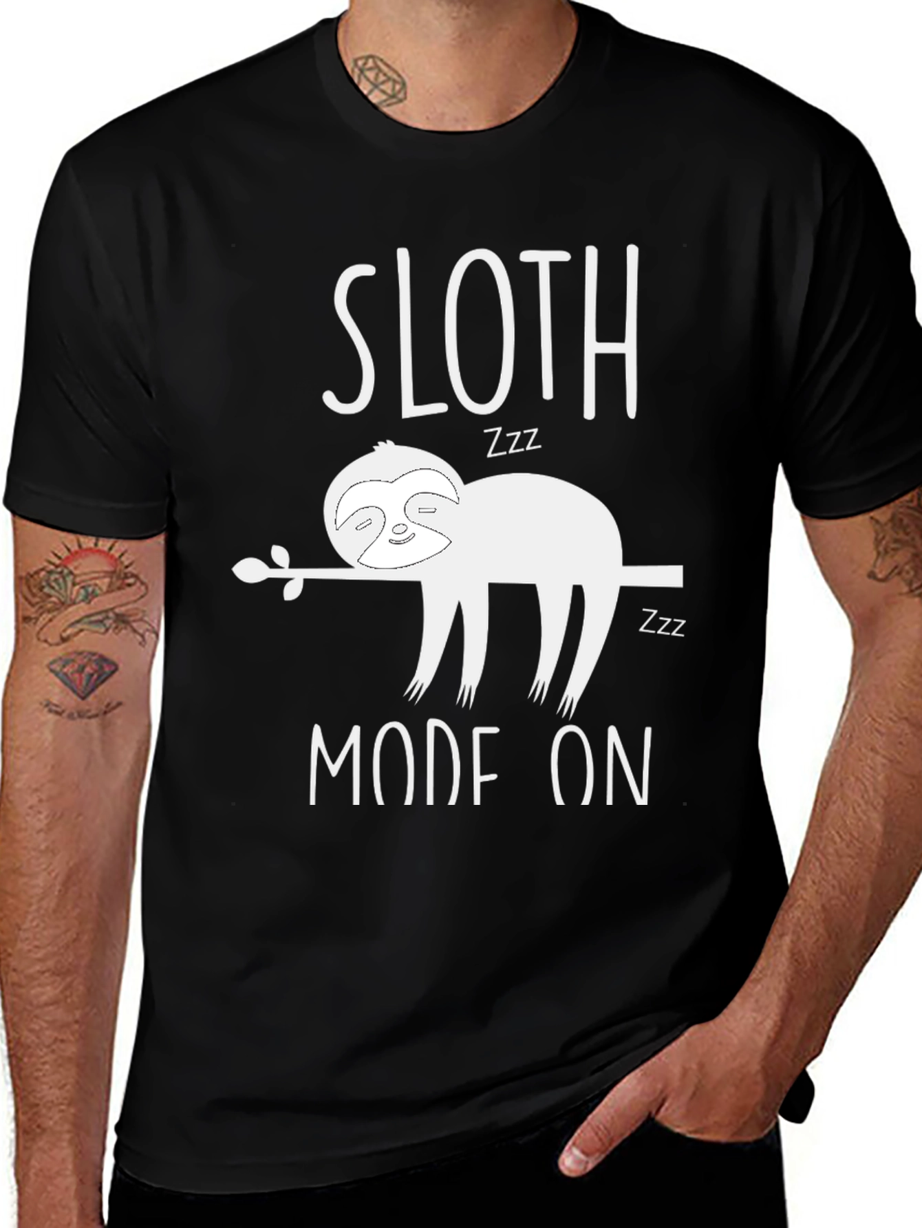 Sloth Mode On Graphic T-Shirt