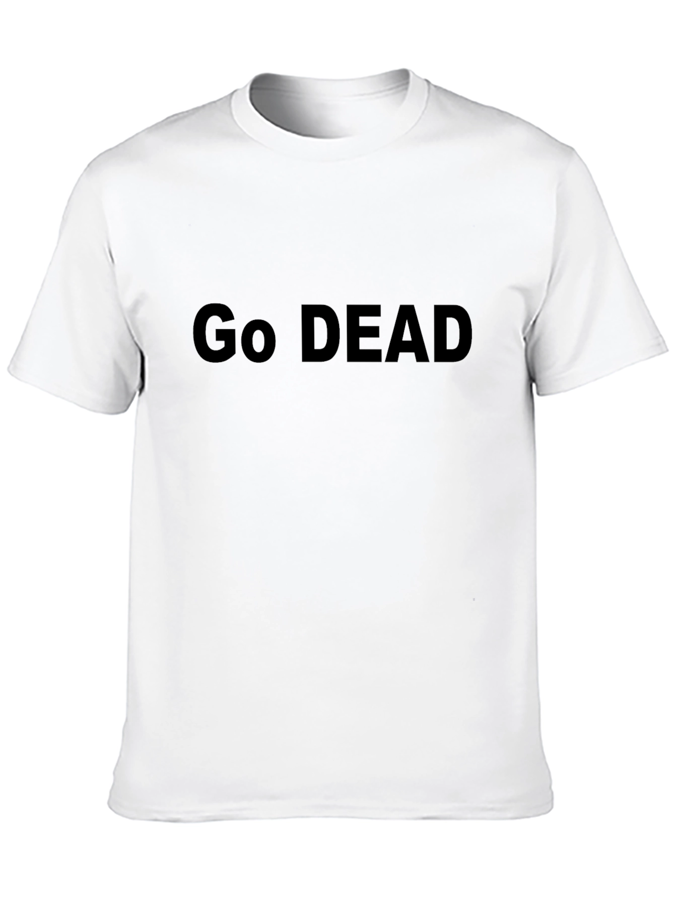 Go DEAD Graphic Tee - Black T-Shirt