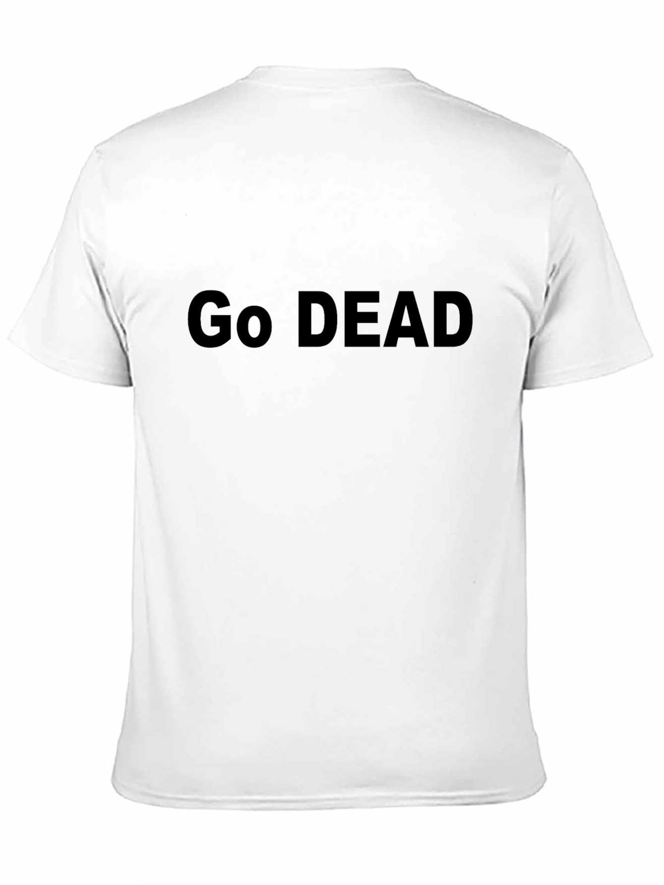 Go DEAD Graphic Tee - Black T-Shirt