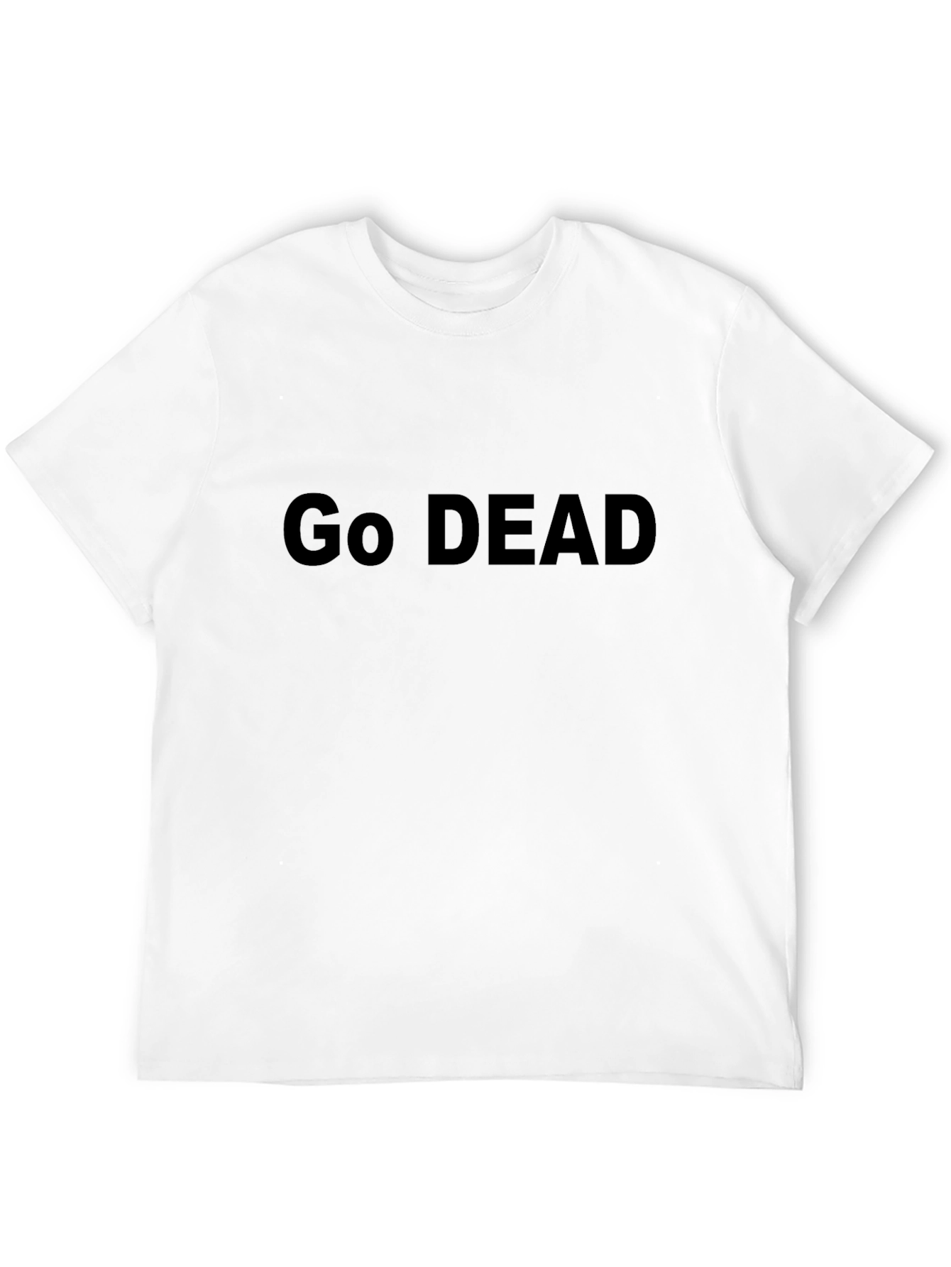 Go DEAD Graphic Tee - Black T-Shirt